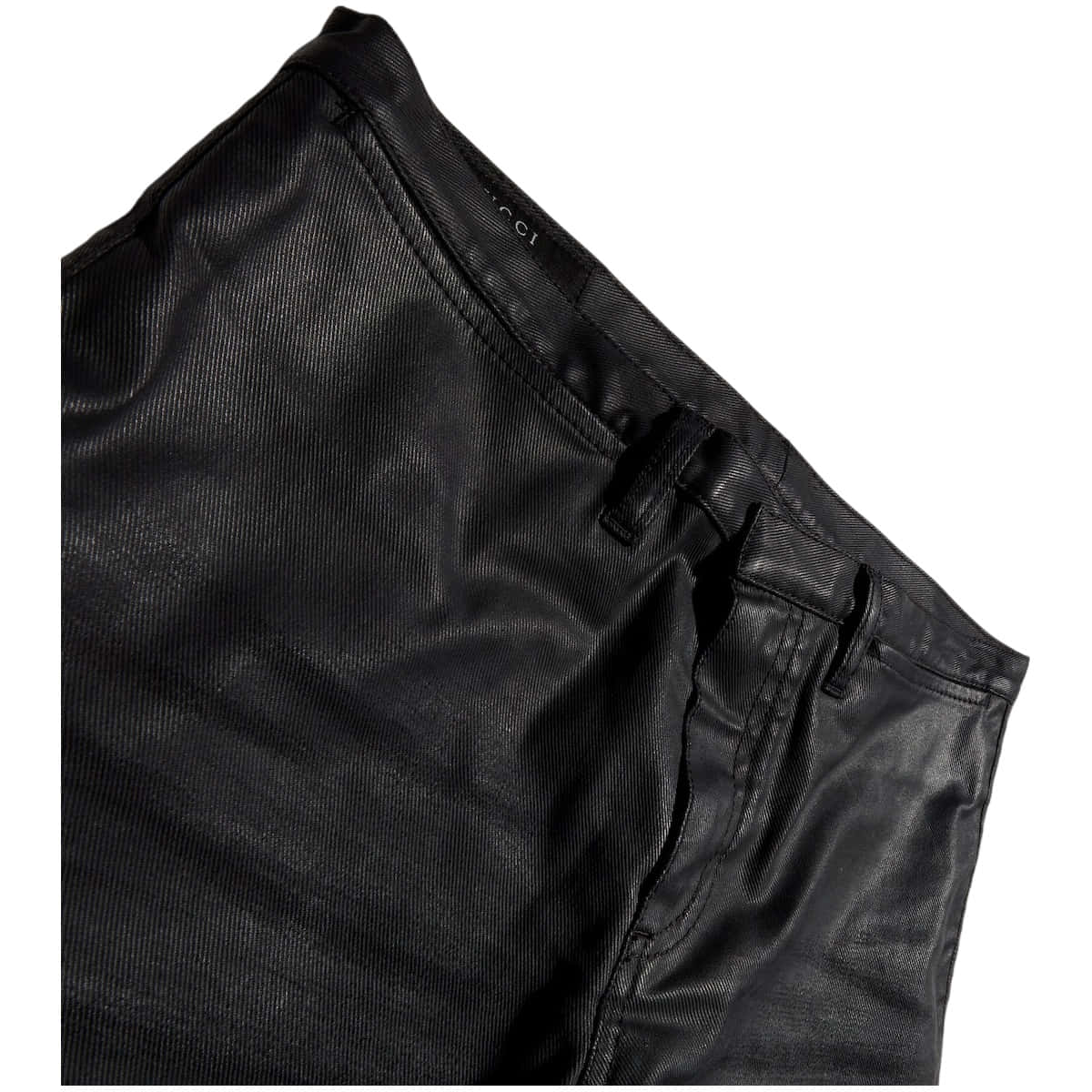 Gucci Coated Stretch Cotton Twill Pants