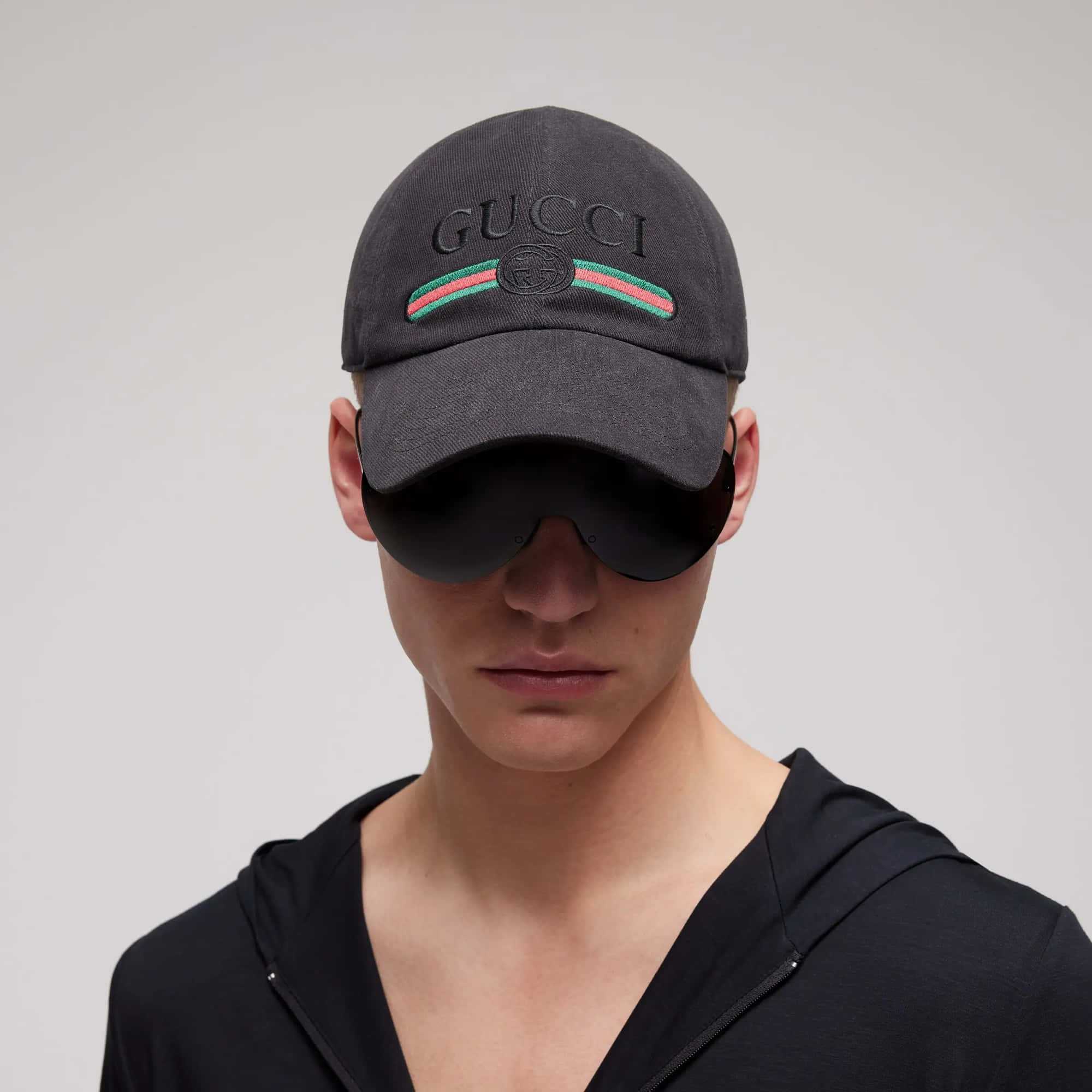 Gucci Cotton Baseball Hat With Embroidery