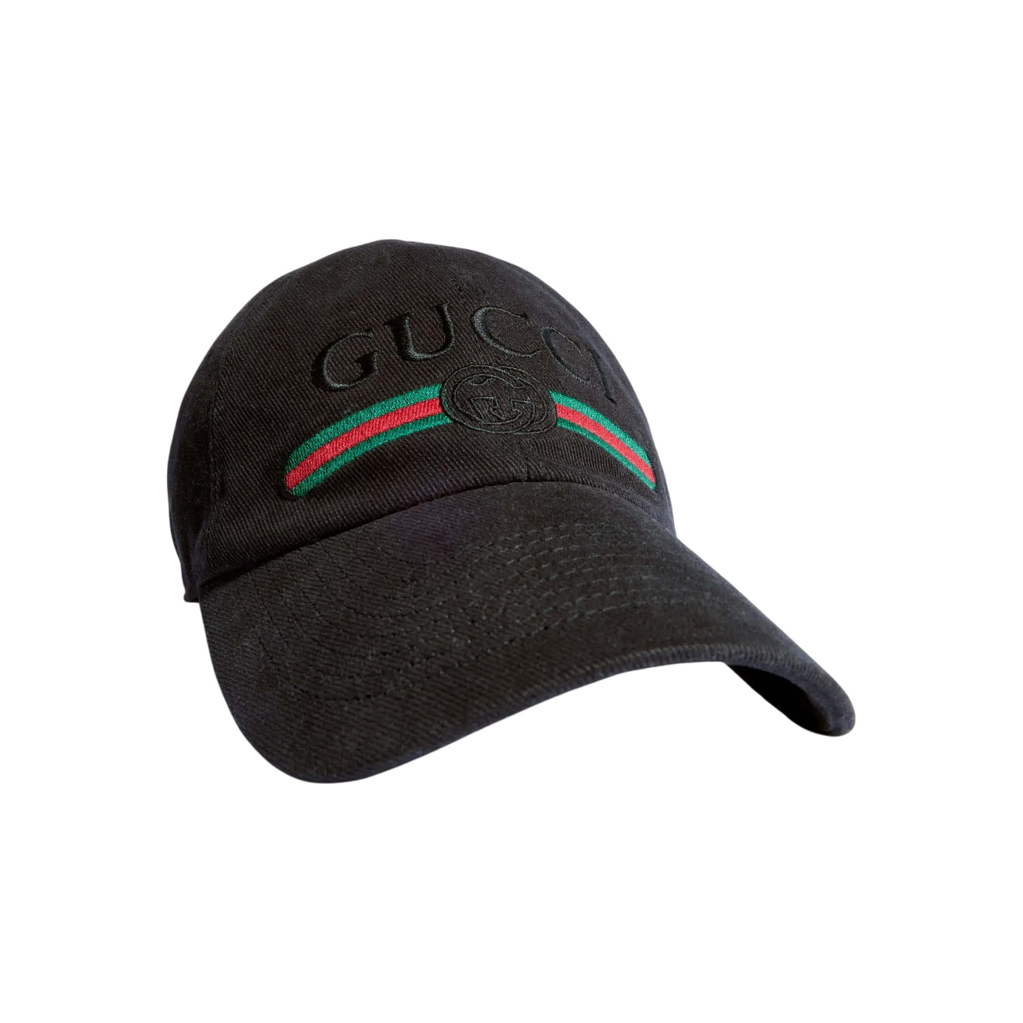 Gucci Cotton Baseball Hat With Embroidery