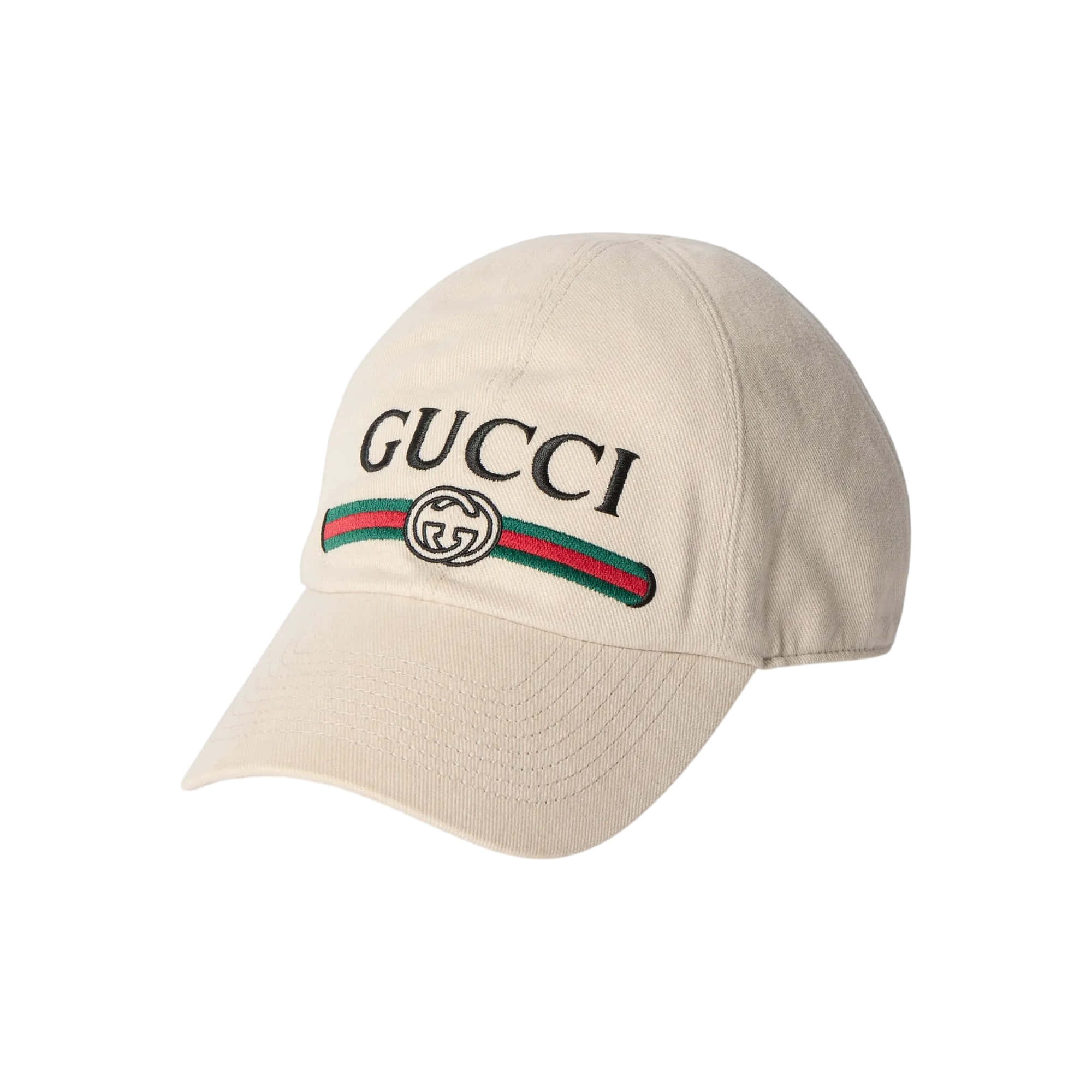 Gucci Cotton Baseball Hat With Embroidery