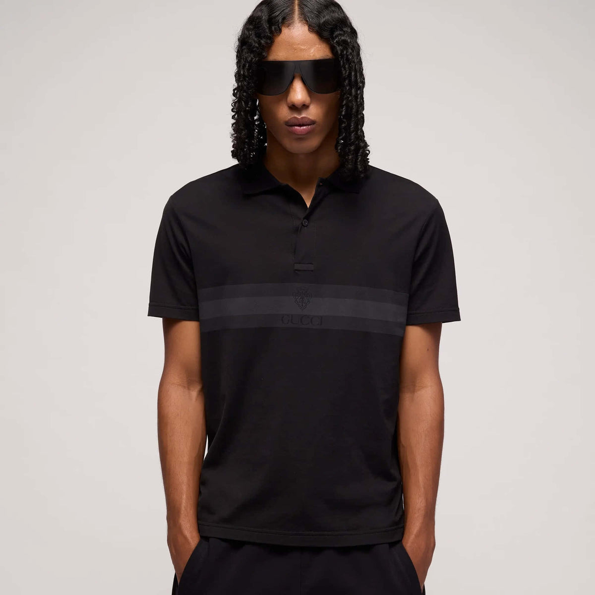 Gucci Cotton Jersey Polo Shirt