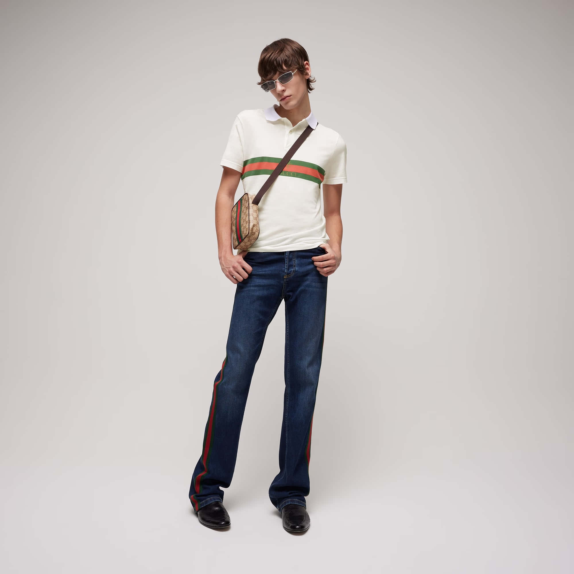 Gucci Cotton Jersey Polo Shirt