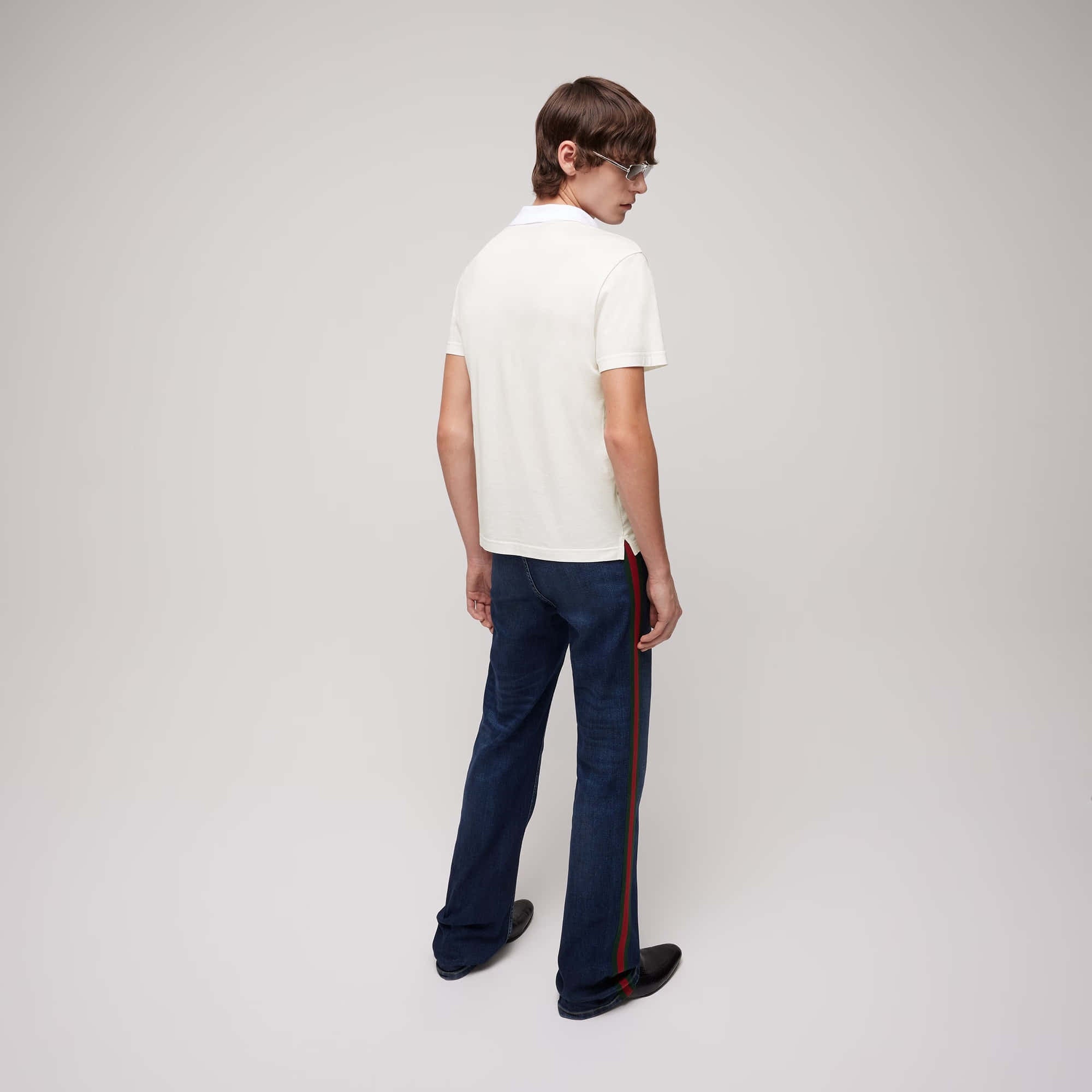 Gucci Cotton Jersey Polo Shirt