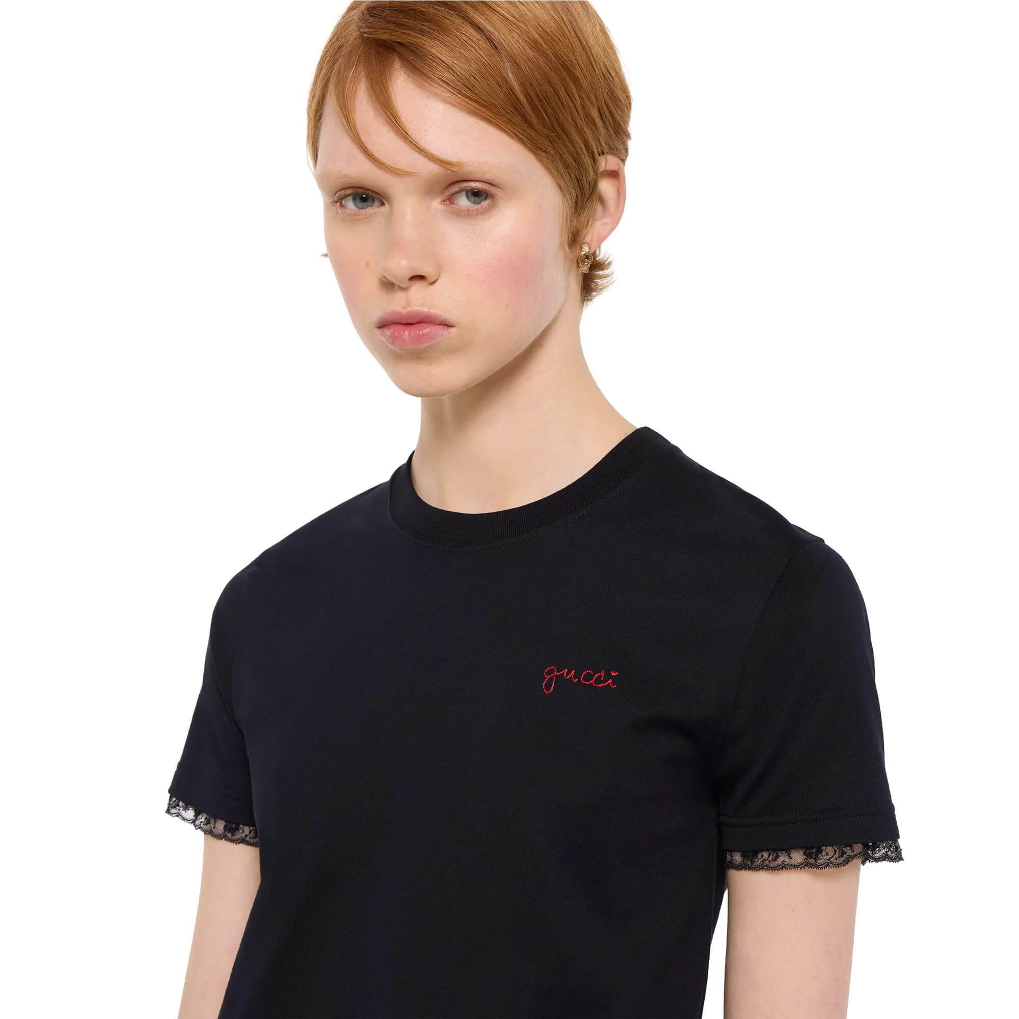 Gucci Cotton T-shirt With Embroidery