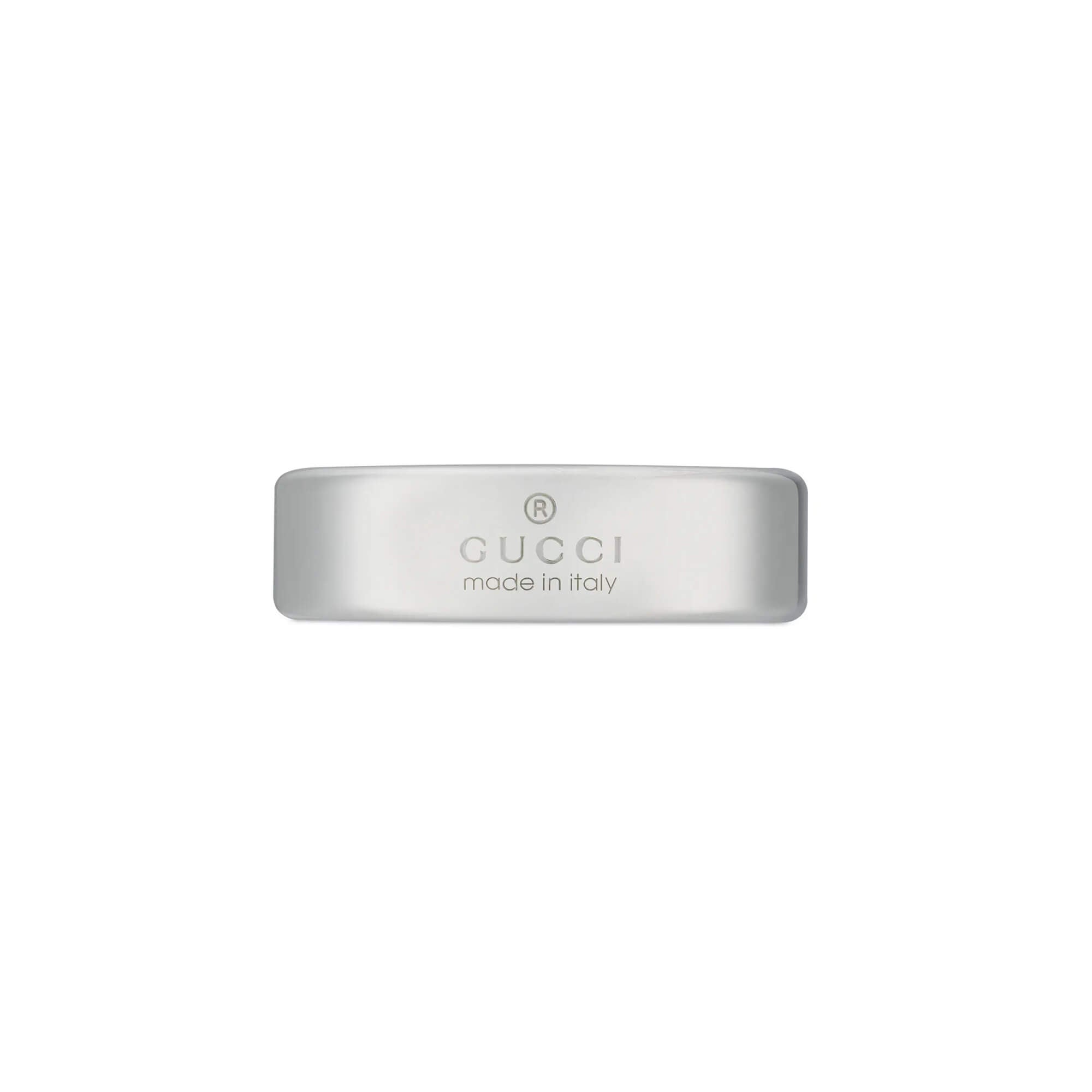 Gucci Diagonal Interlocking G Ring