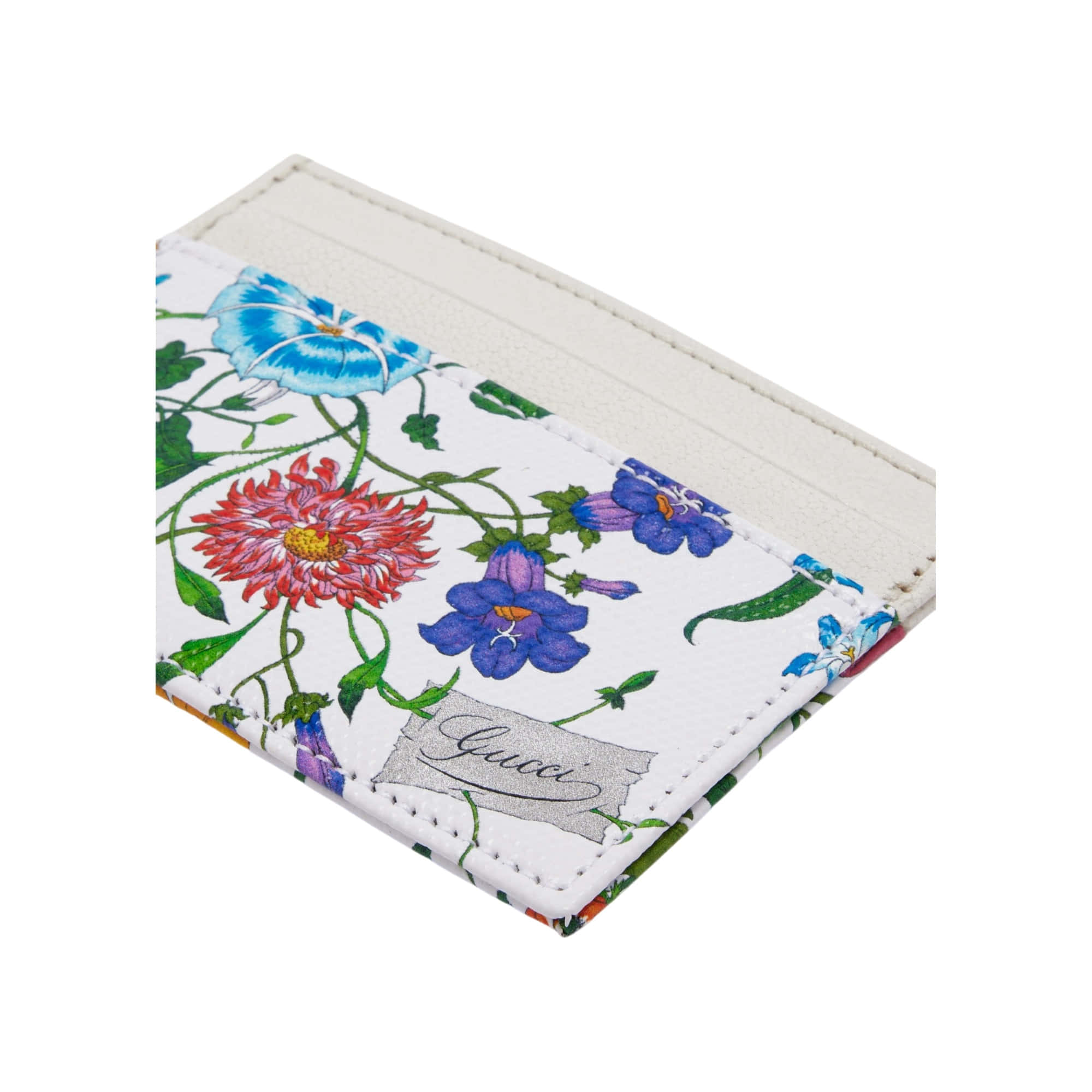 Gucci Flora-motif Card Case