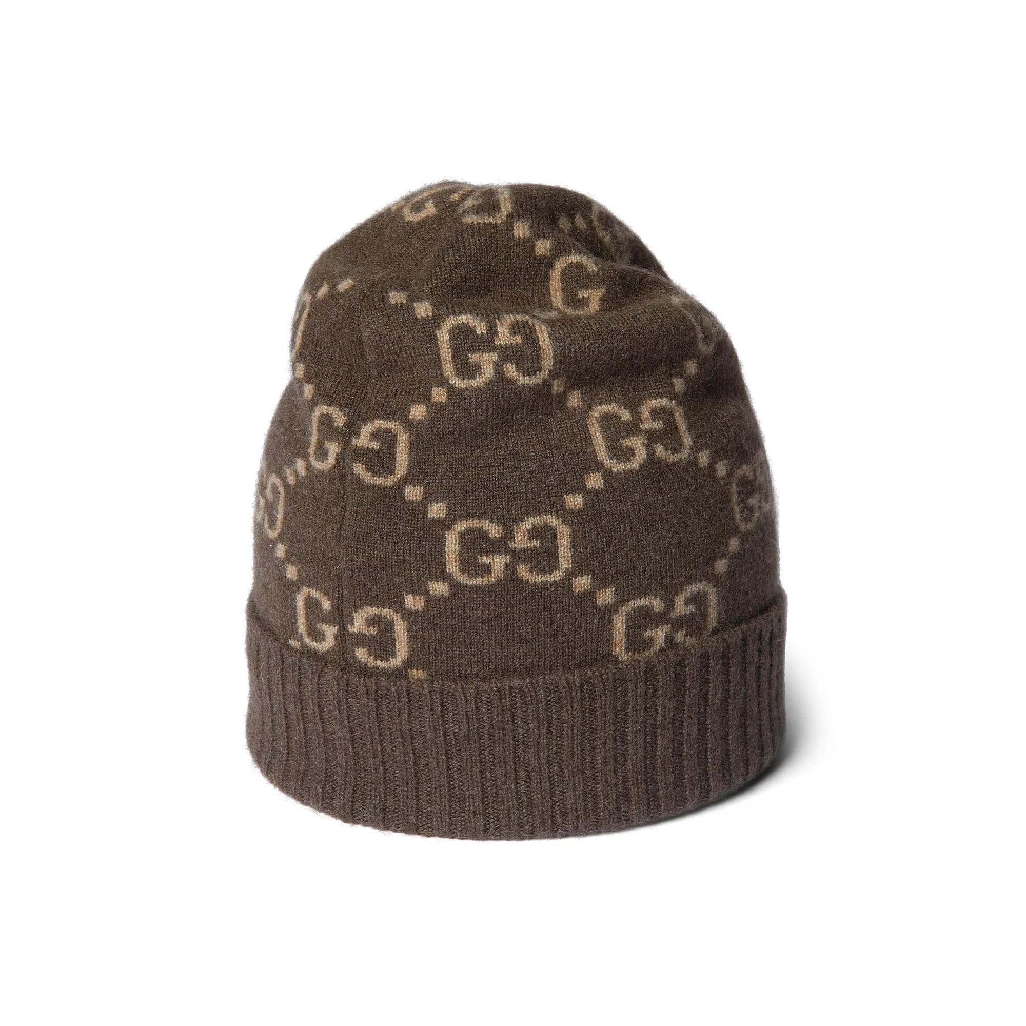 Gucci GG Cashmere Jacquard Hat