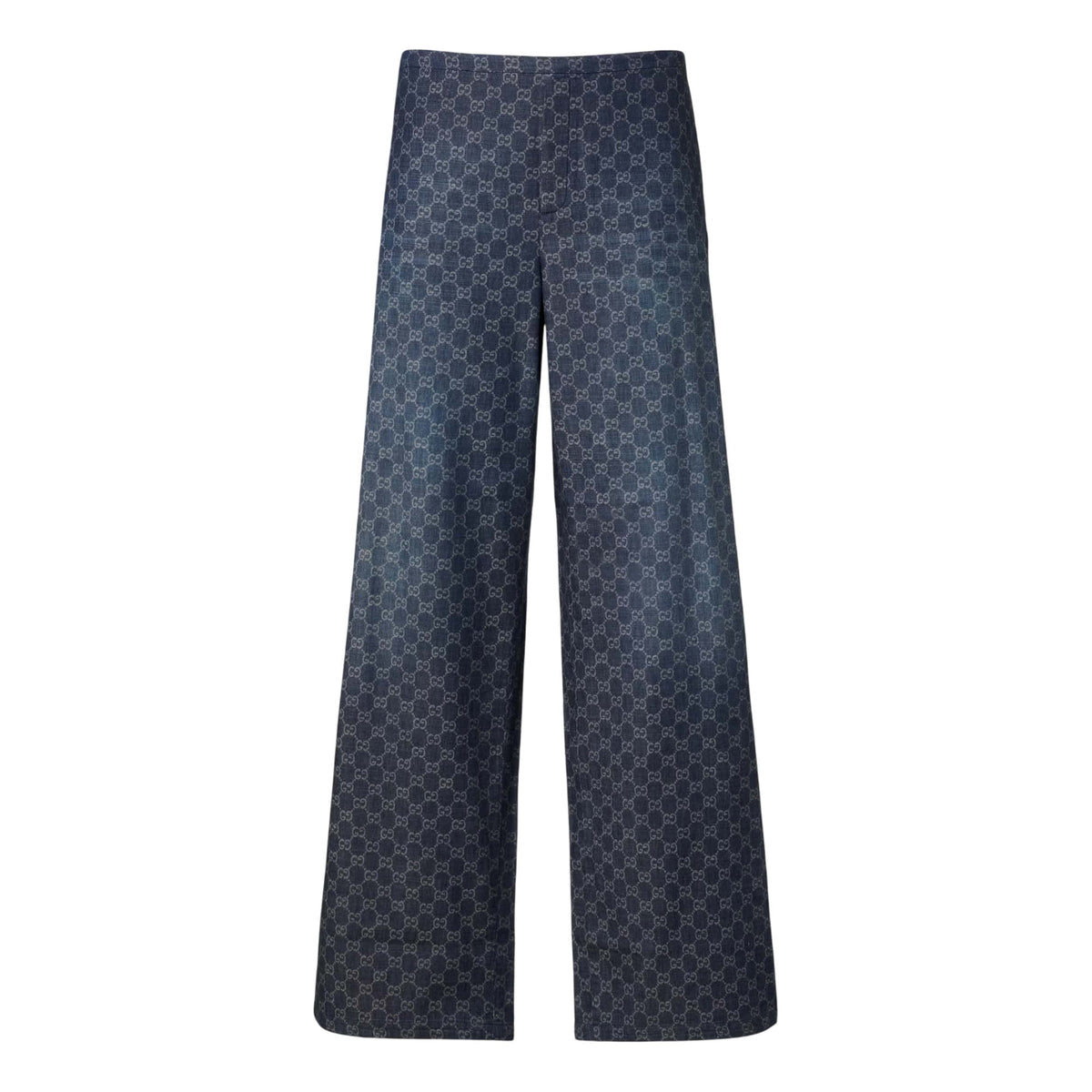 Gucci GG Denim Jacquard Pants