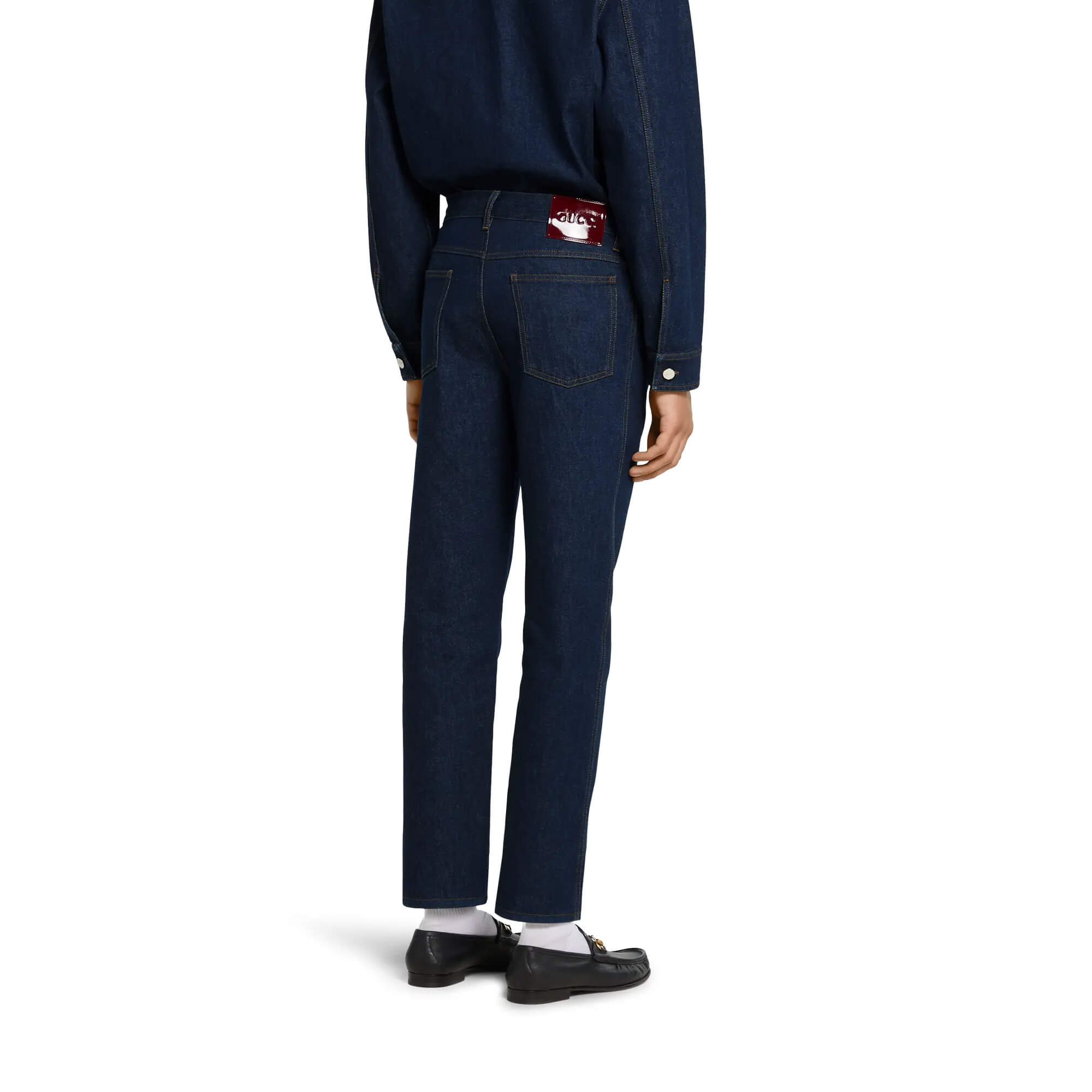 Gucci Slim Fit Cotton Denim Pant