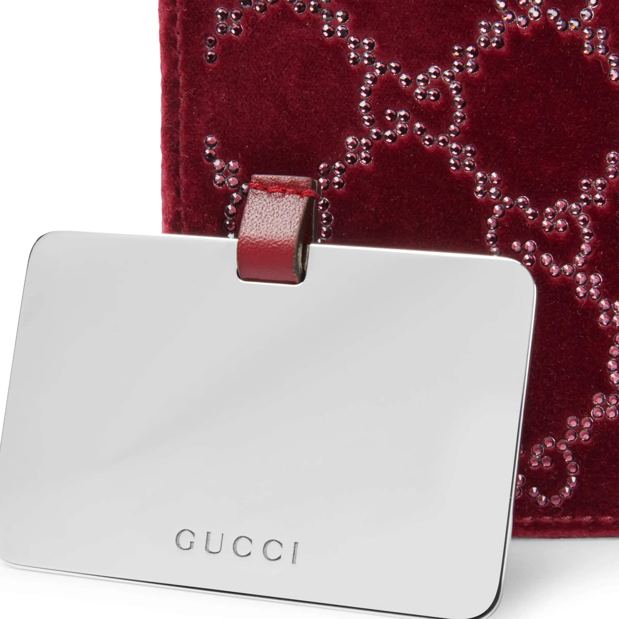 Gucci GG Crystals Wallet On Chain