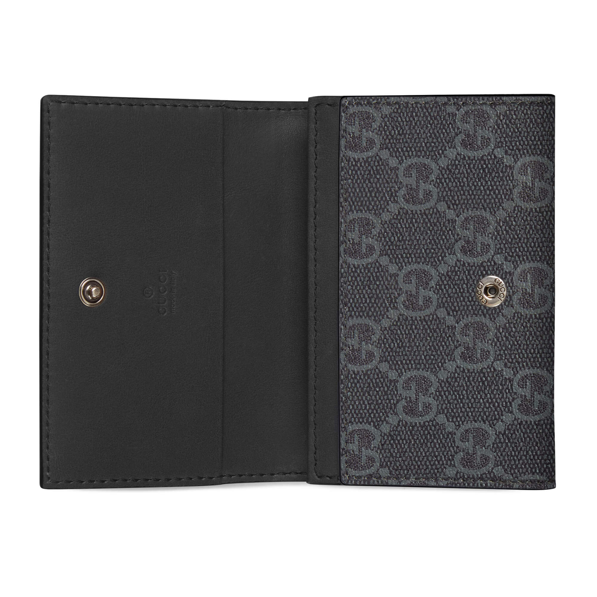 Gucci GG Emblem Bi-fold Card Case