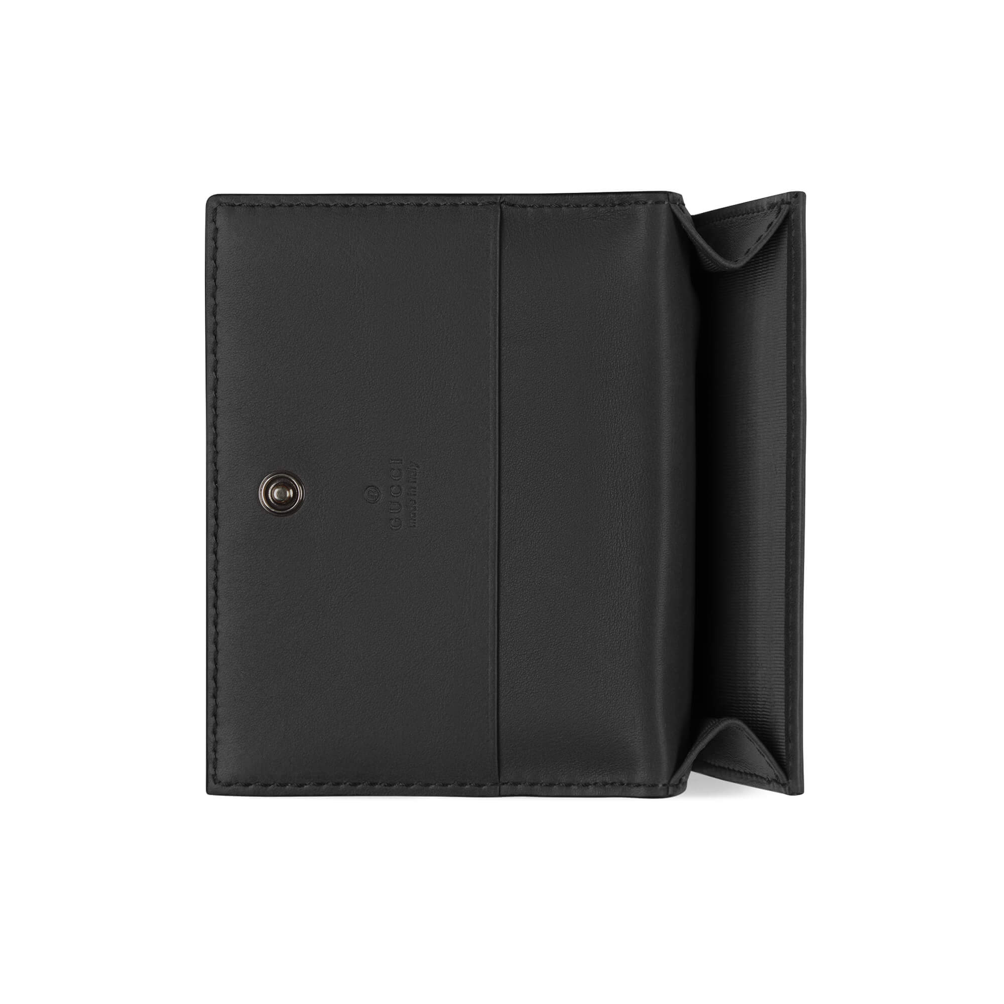 Gucci GG Emblem Bi-fold Card Case