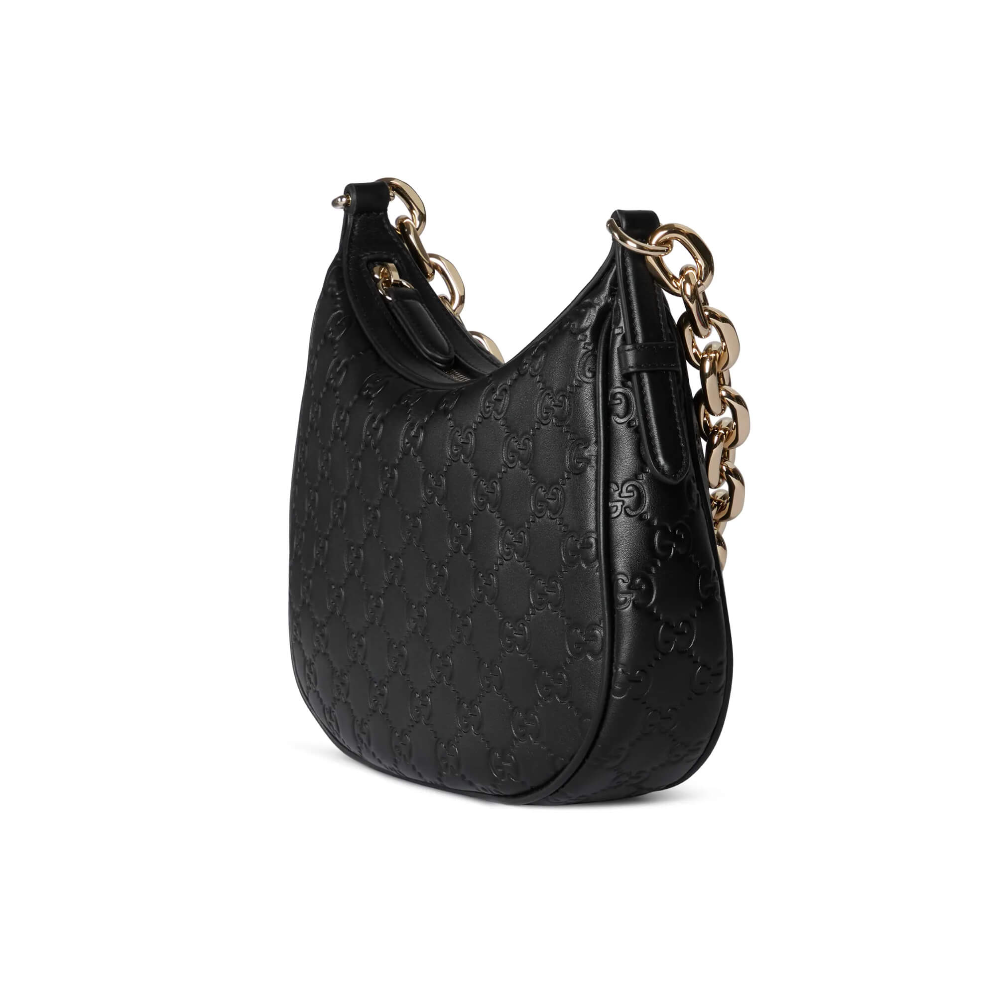 Gucci GG Emblem Medium Shoulder Bag