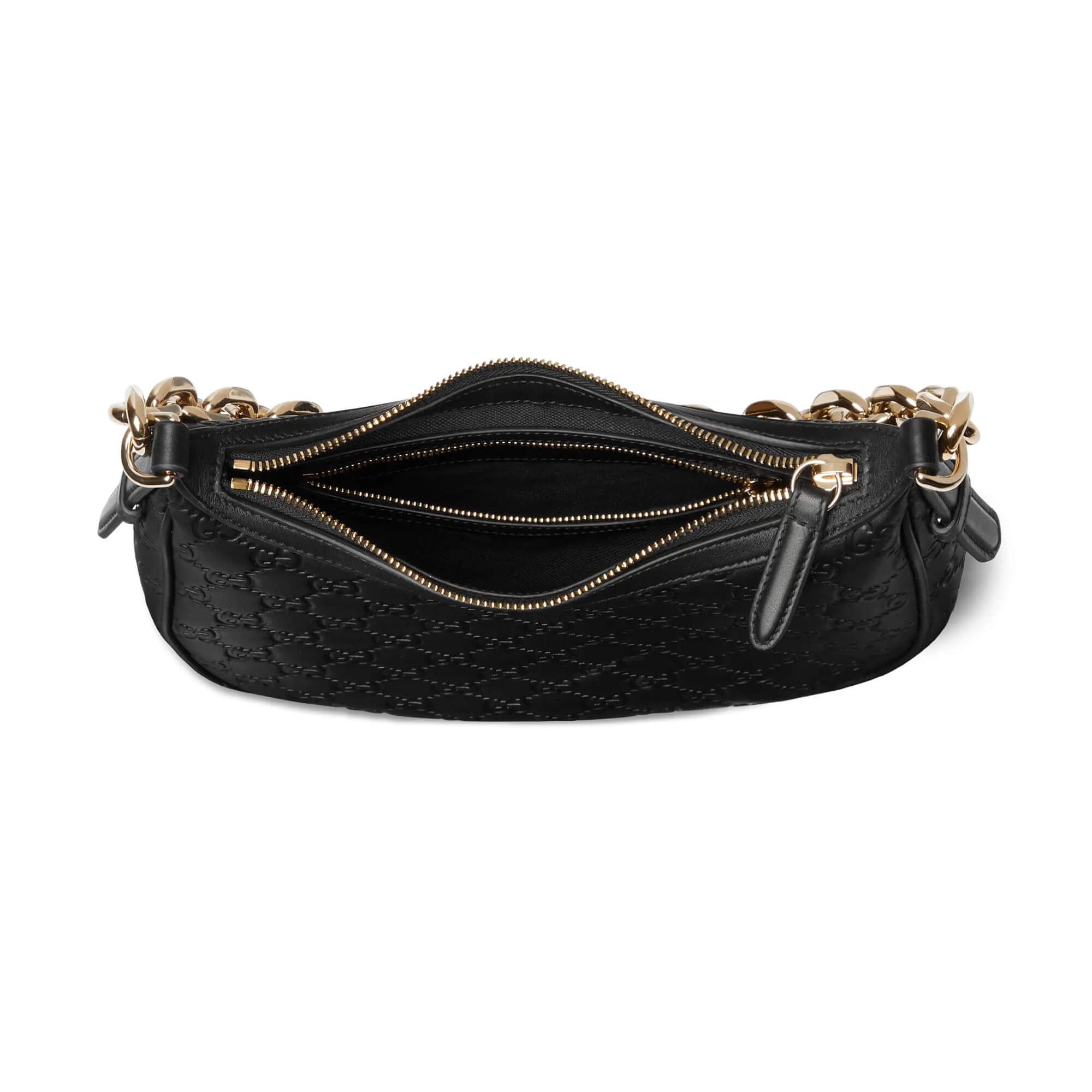 Gucci GG Emblem Medium Shoulder Bag