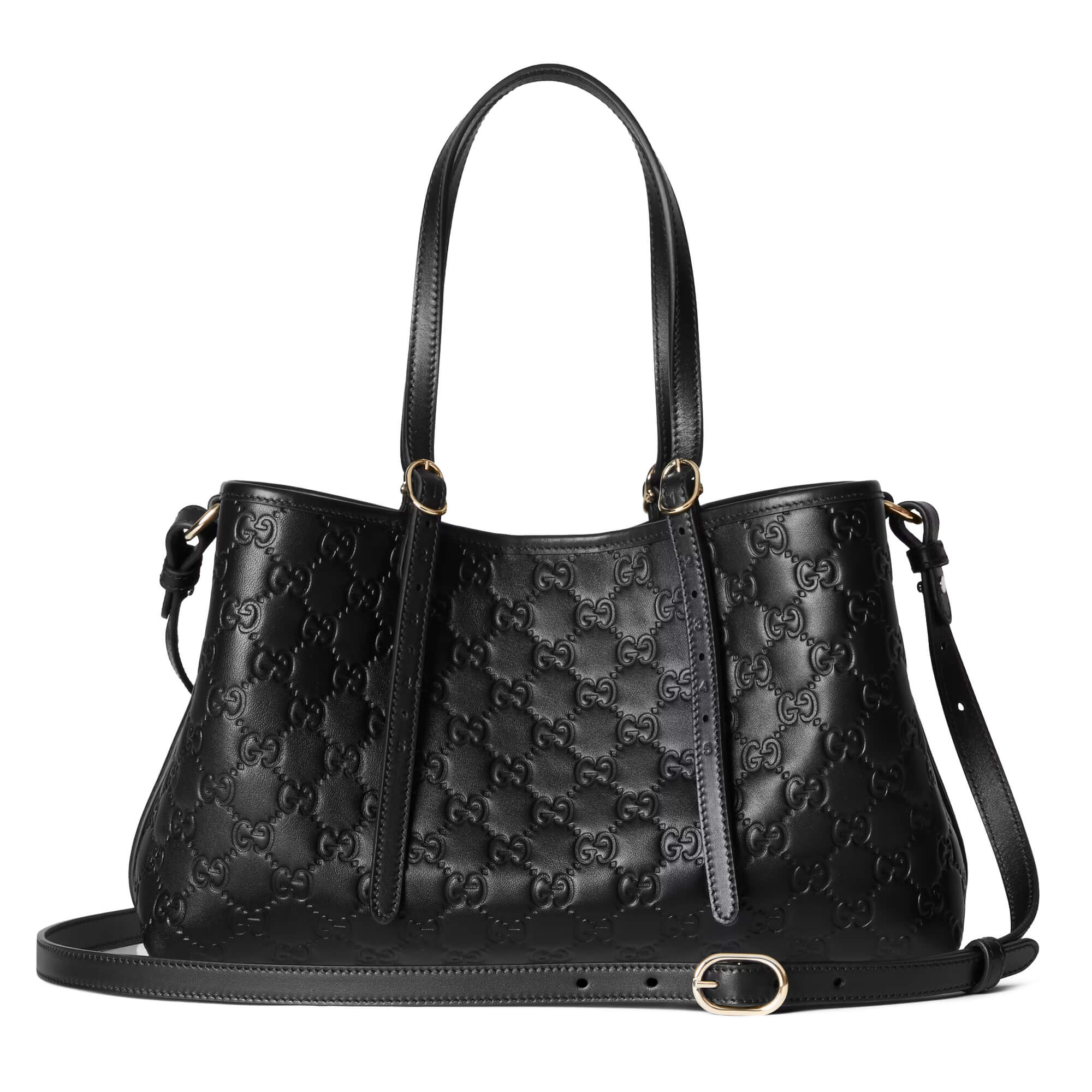 Gucci GG Emblem Medium Tote Bag