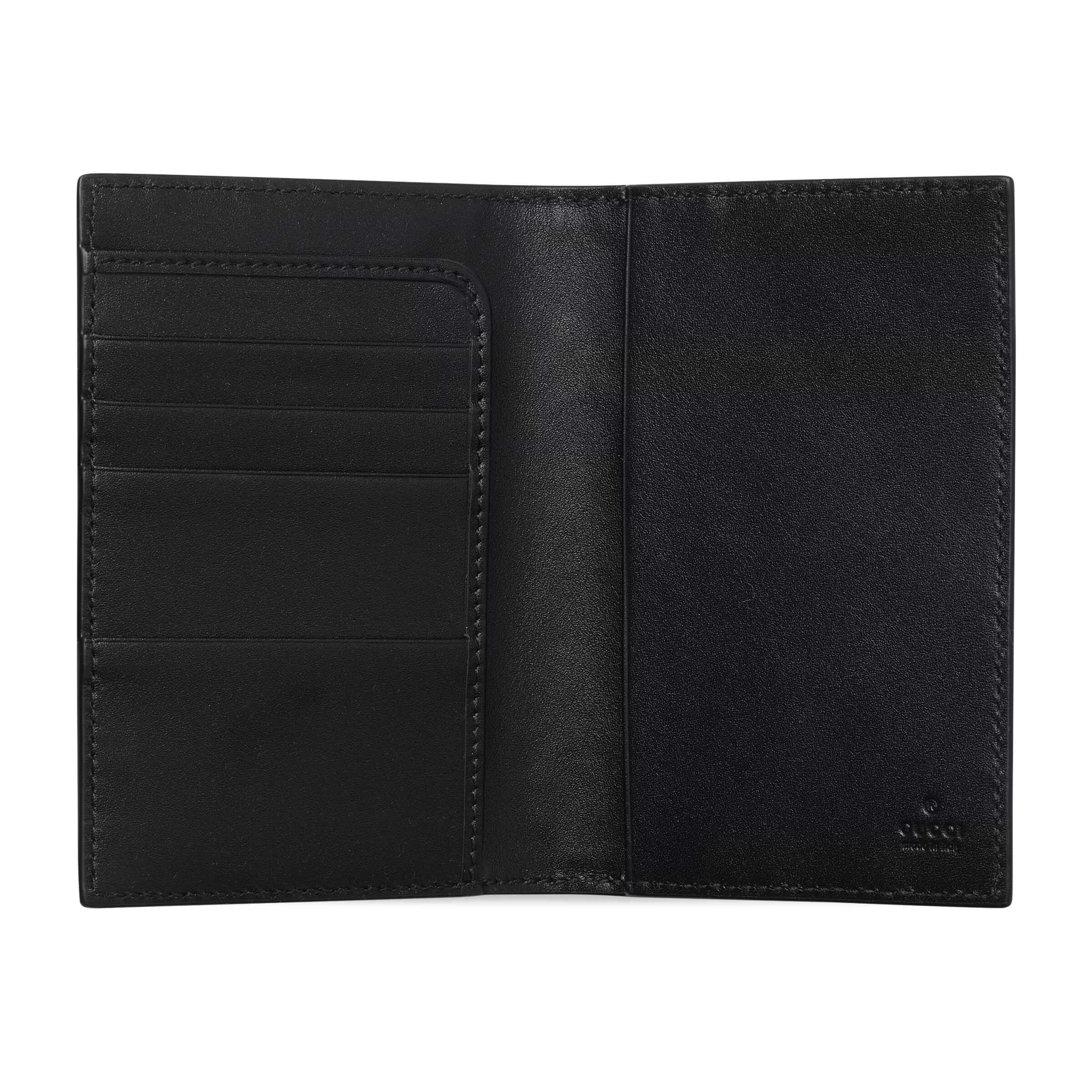Gucci GG Emblem Passport Case