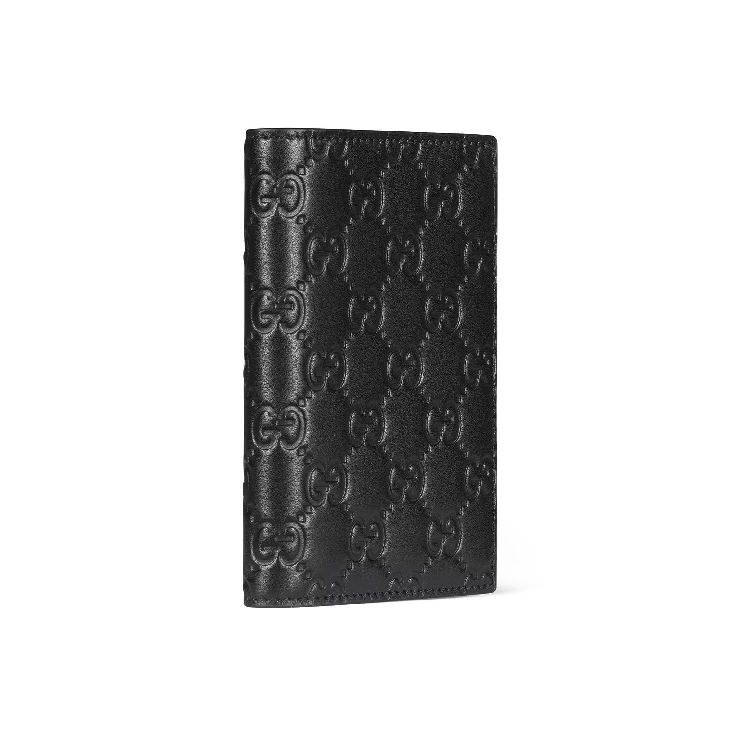Gucci GG Emblem Passport Case