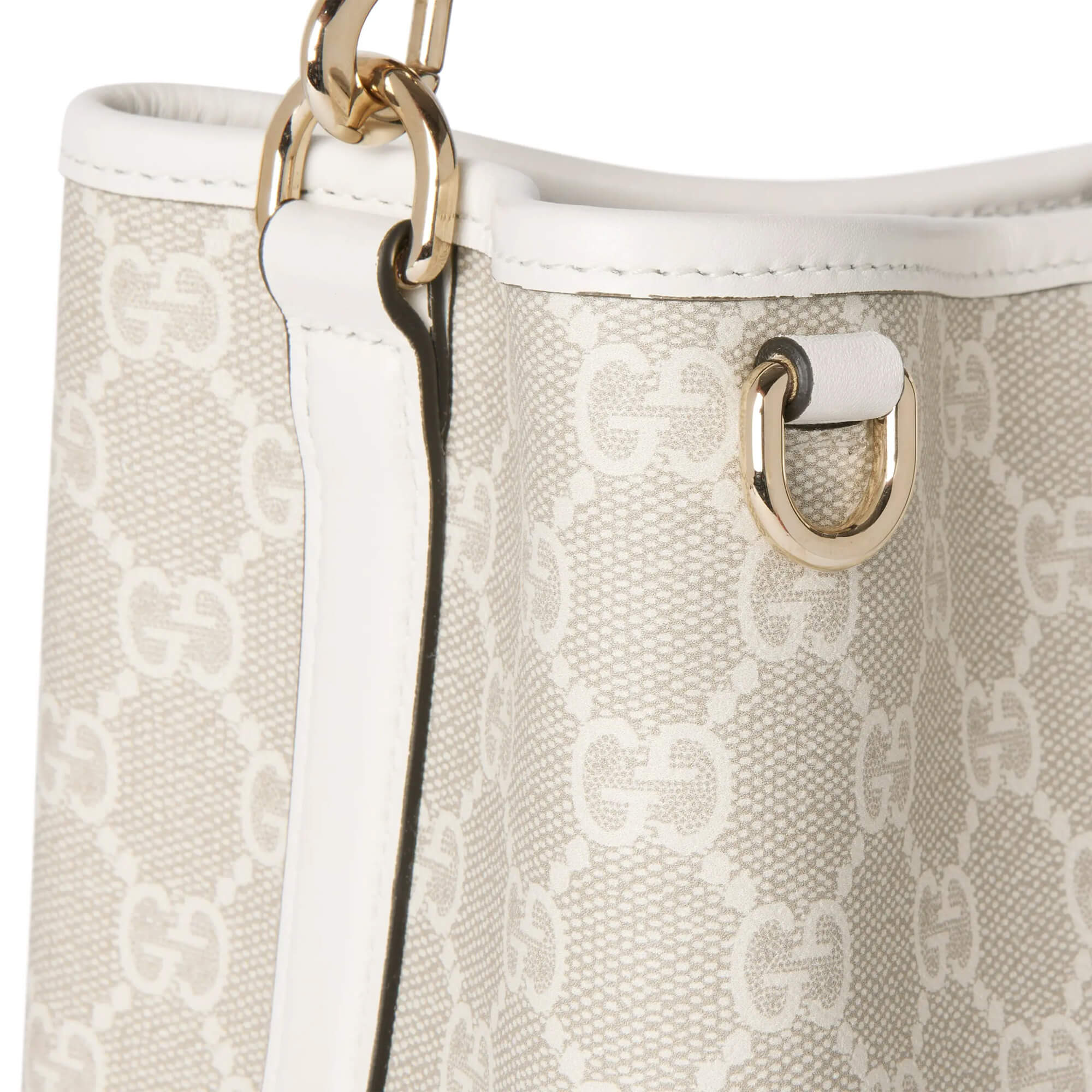 Gucci GG Emblem Small Bucket Bag
