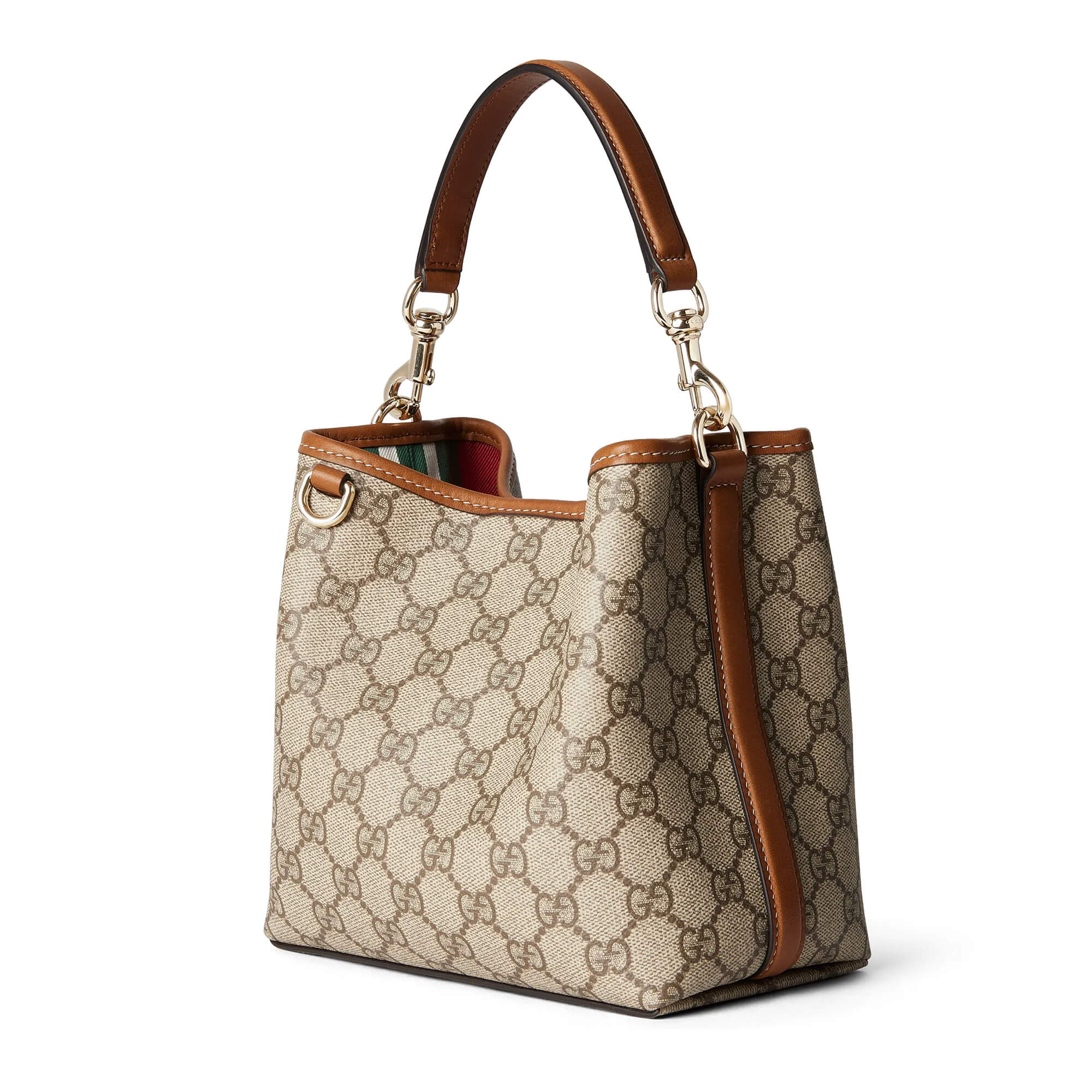 Gucci GG Emblem Small Bucket Bag