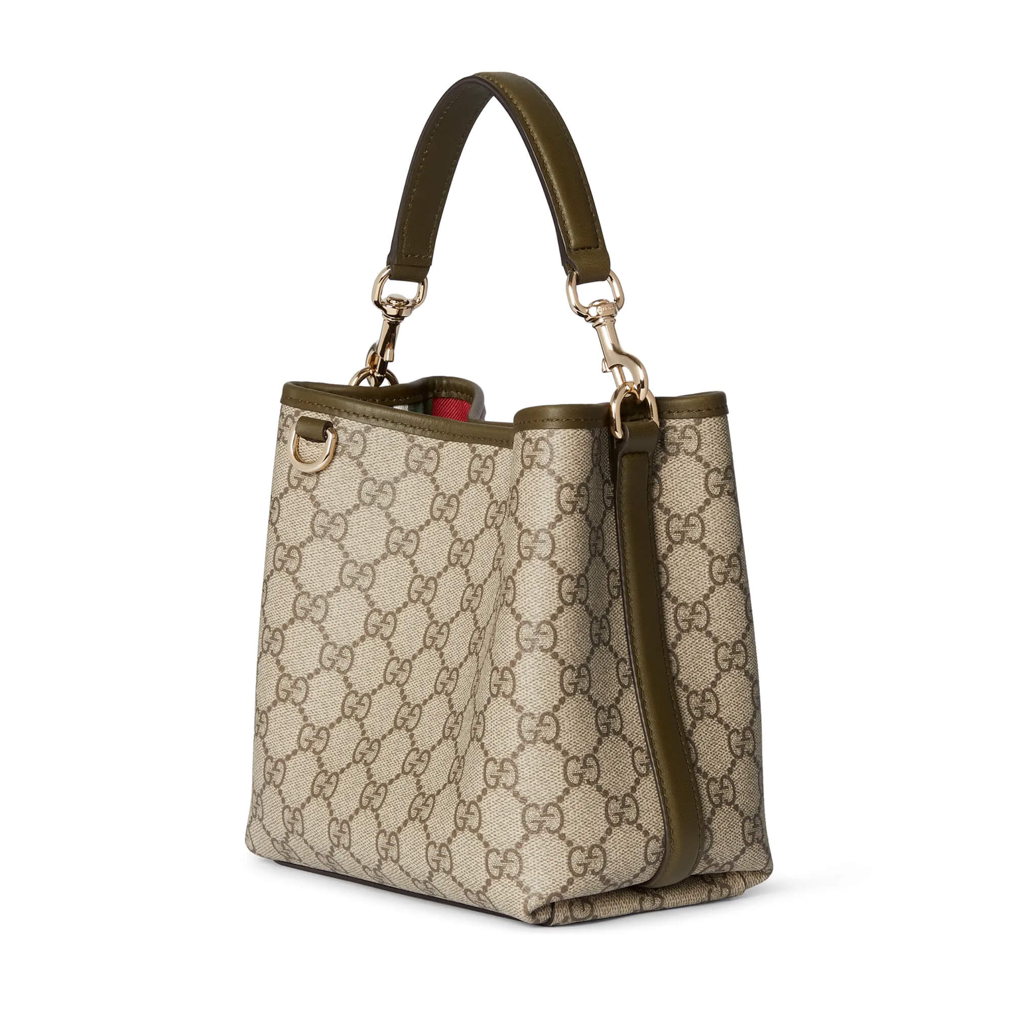 Gucci GG Emblem Small Bucket Bag