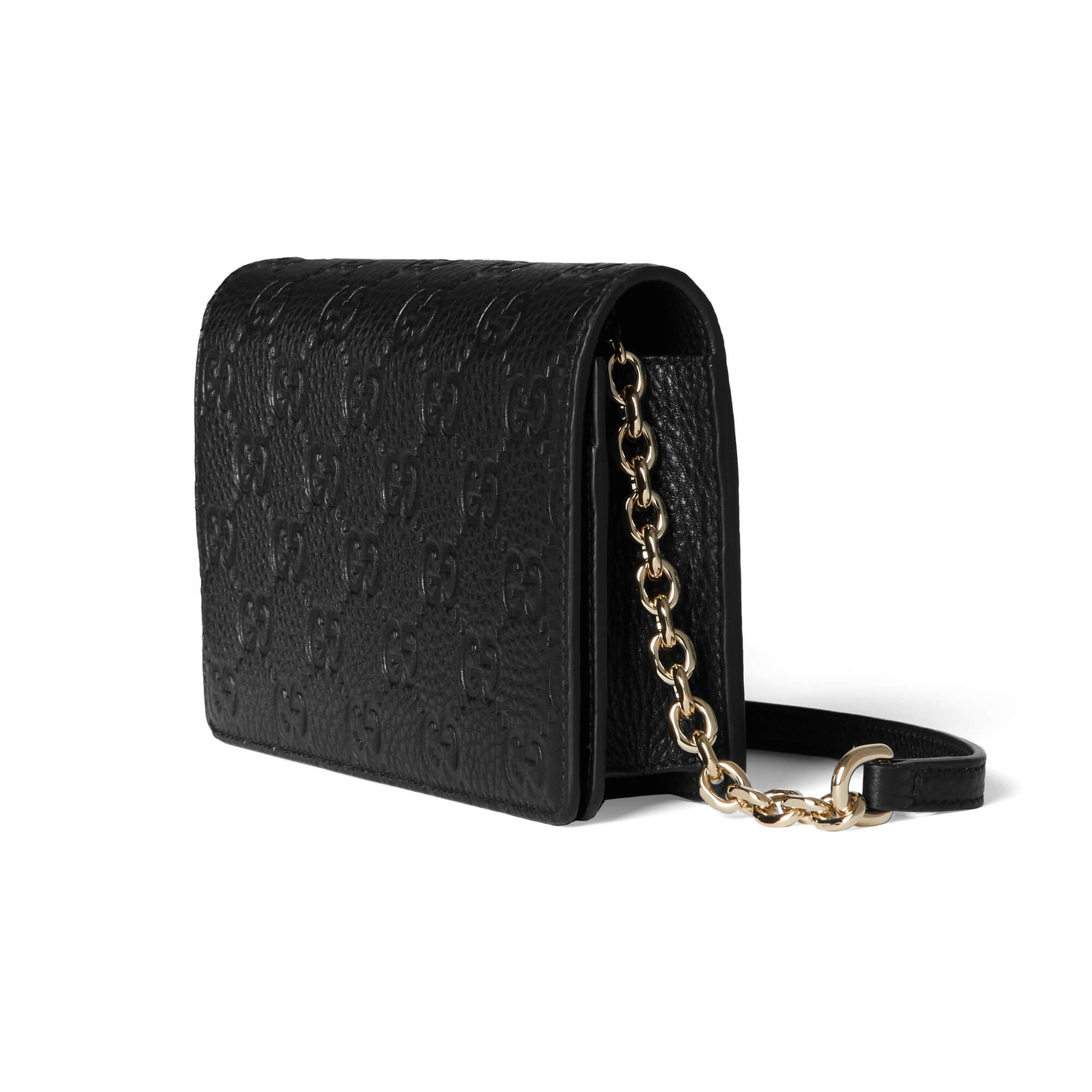Gucci GG Emblem Super Mini Shoulder Bag