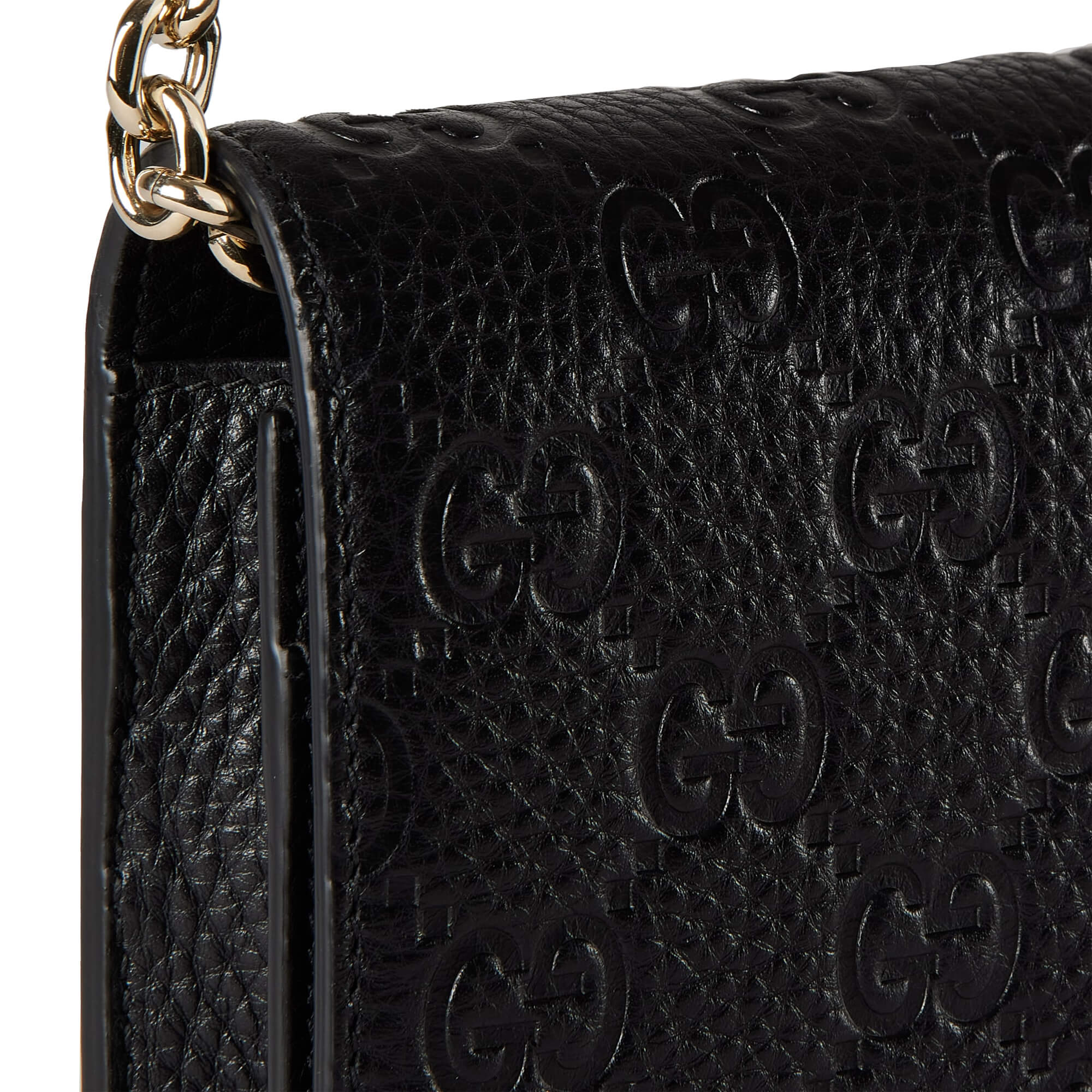 Gucci GG Emblem Super Mini Shoulder Bag
