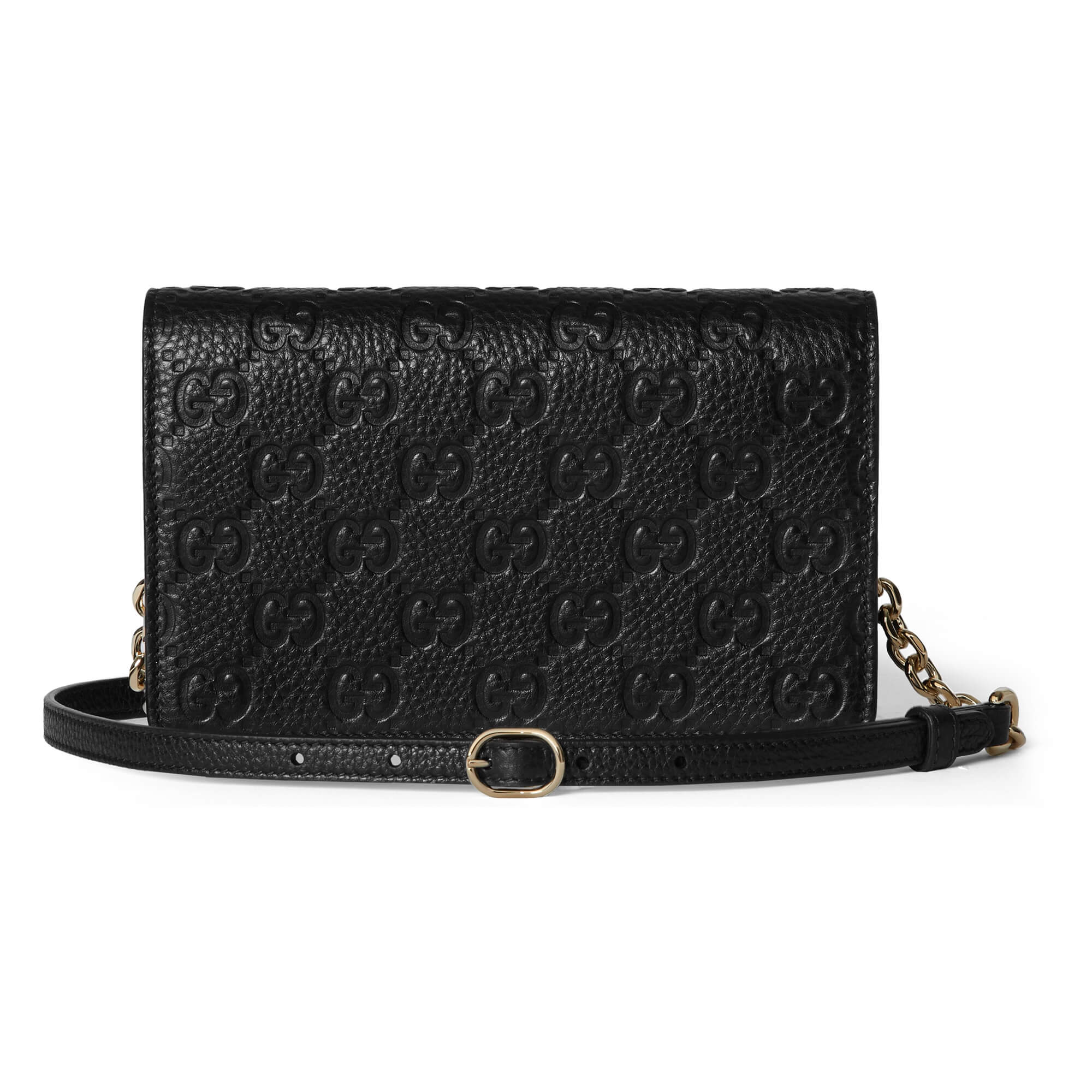 Gucci GG Emblem Super Mini Shoulder Bag