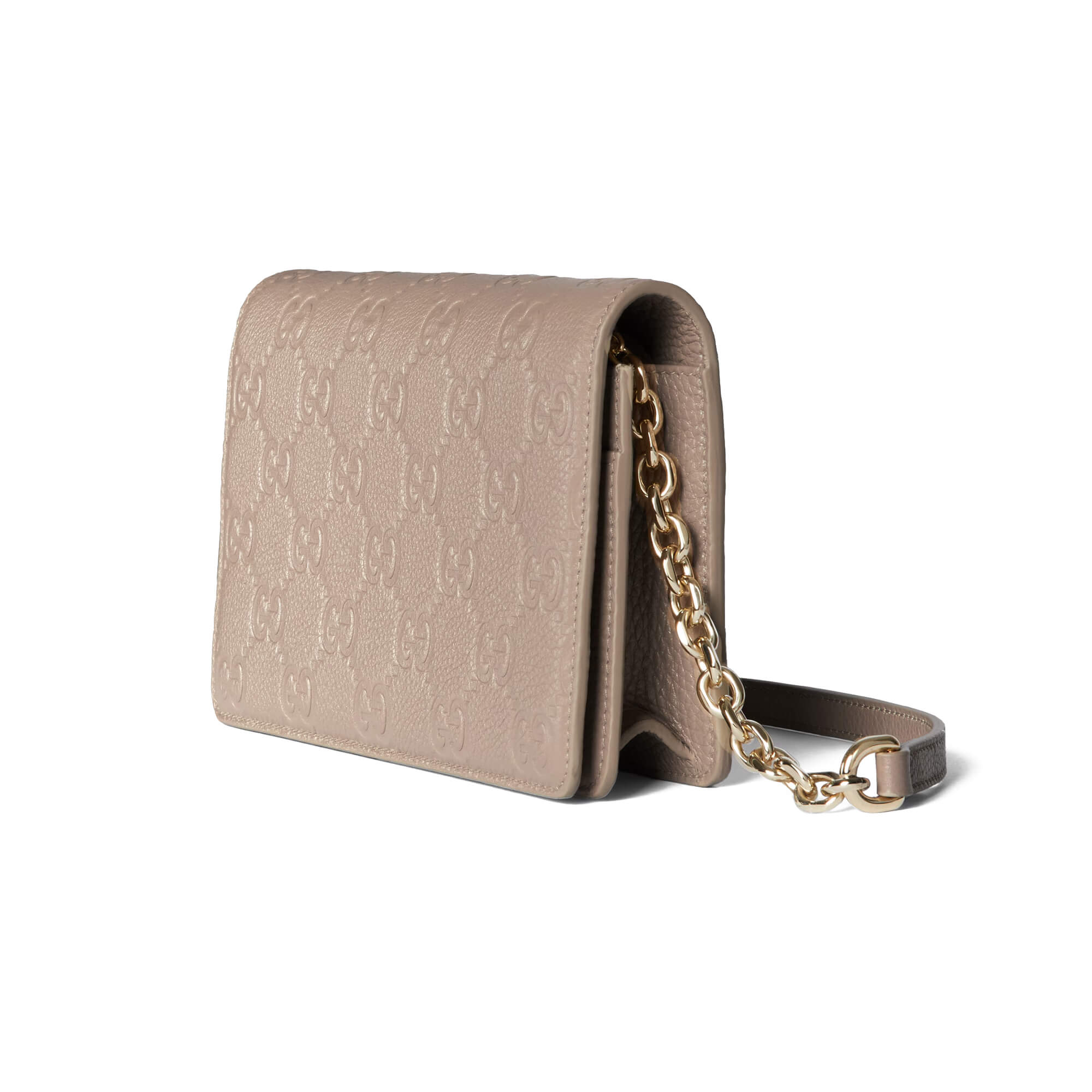 Gucci GG Emblem Super Mini Shoulder Bag