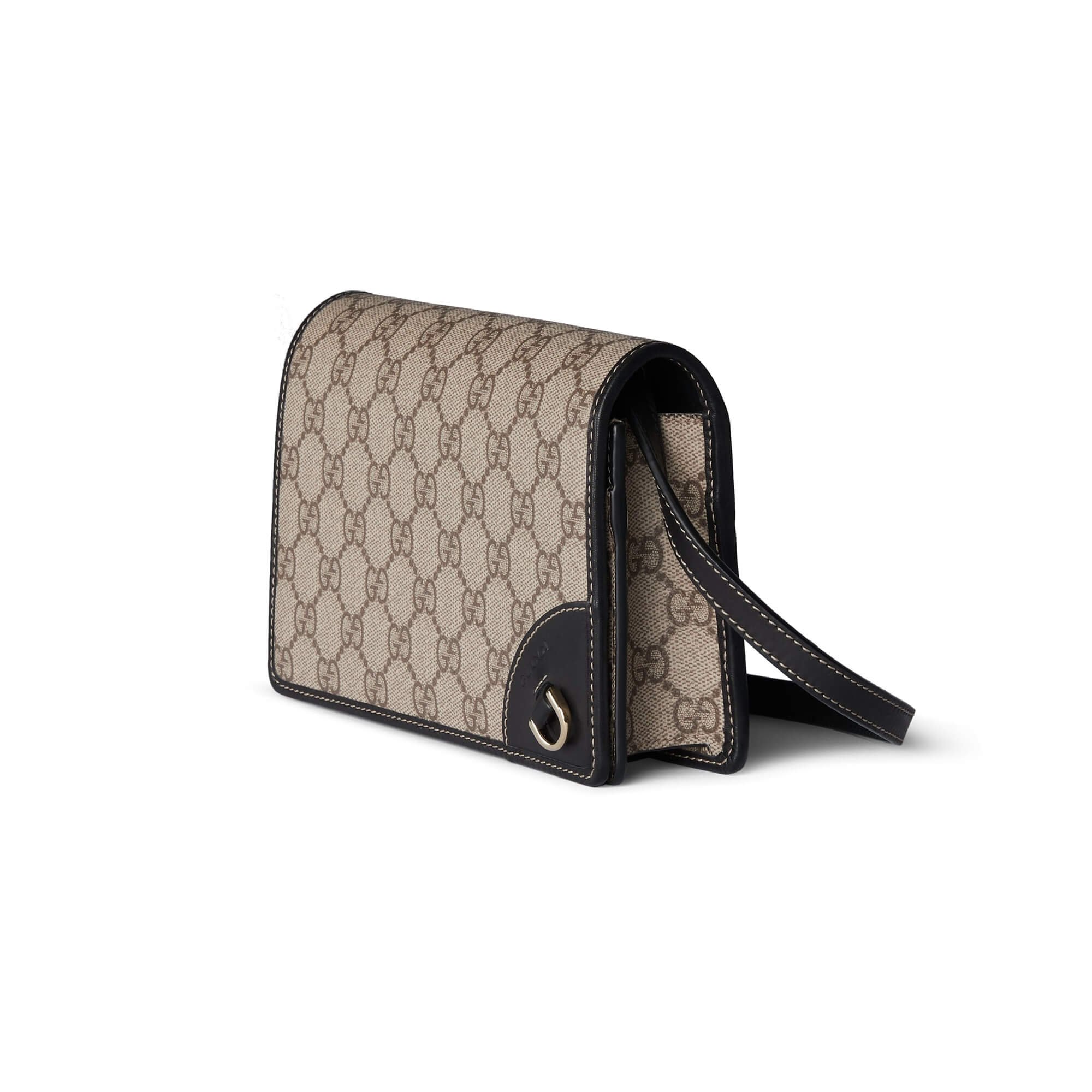 Gucci GG Emblem Super Mini Shoulder Bag