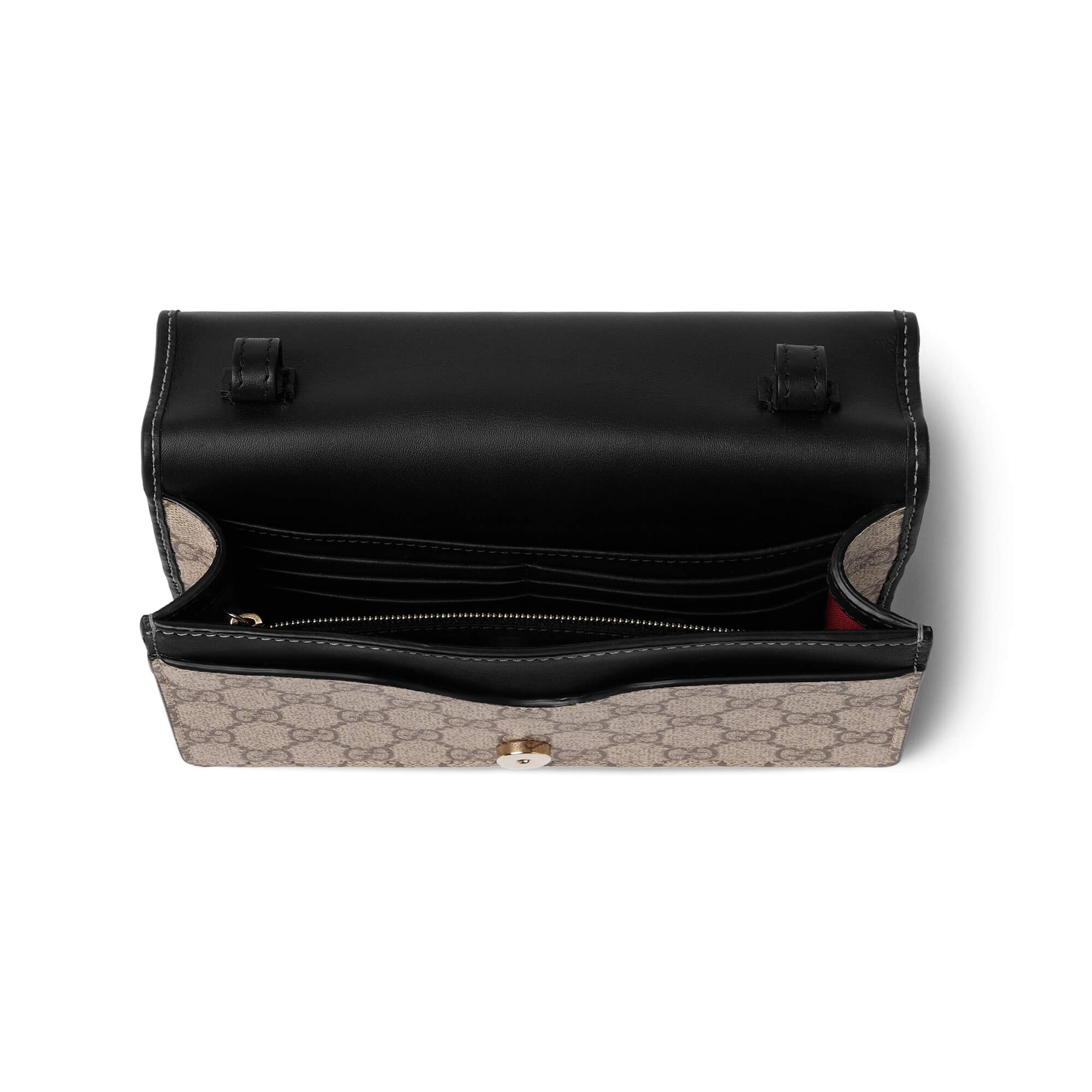 Gucci GG Emblem Super Mini Shoulder Bag
