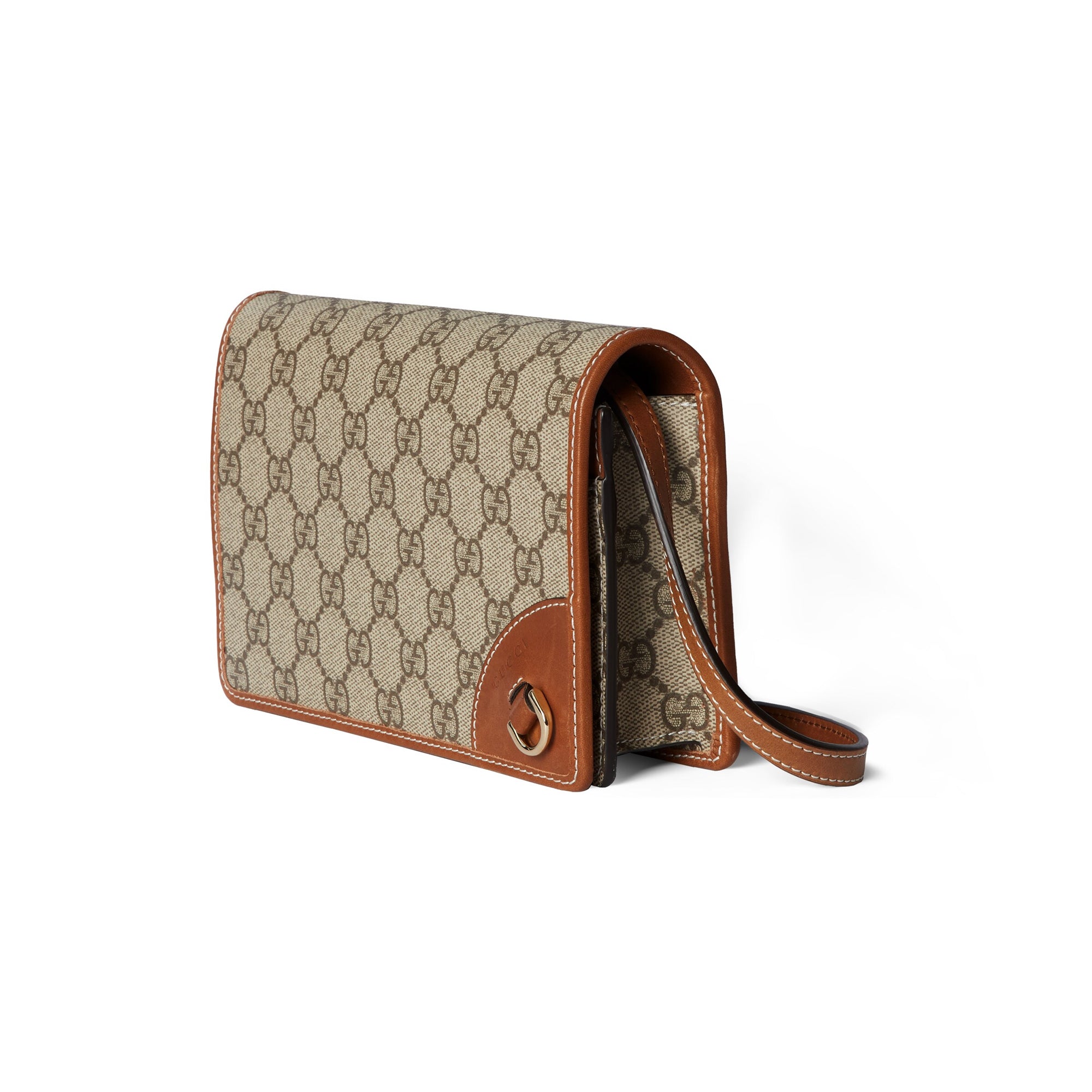 Gucci GG Emblem Super Mini Shoulder Bag