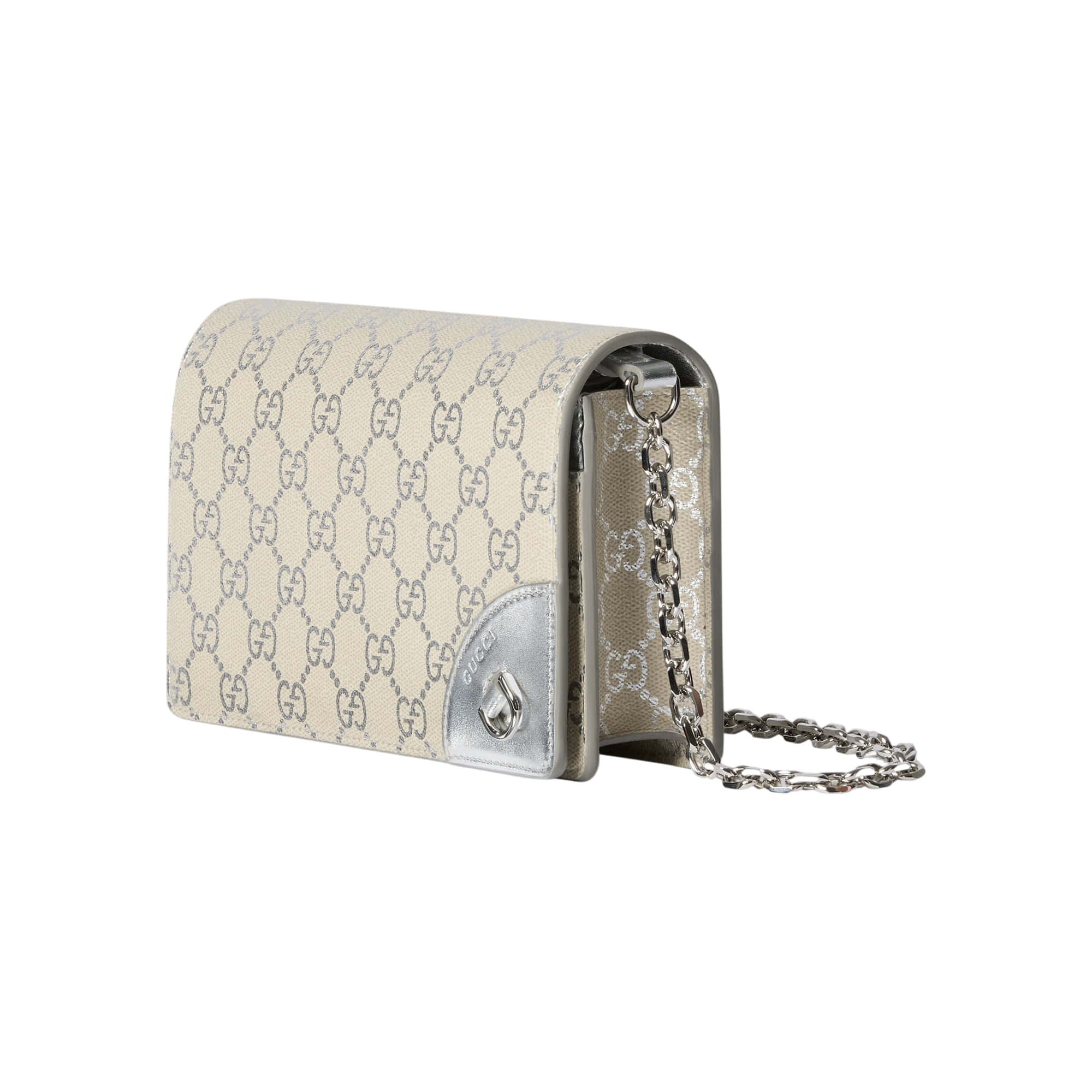 Gucci GG Emblem Wallet On Chain