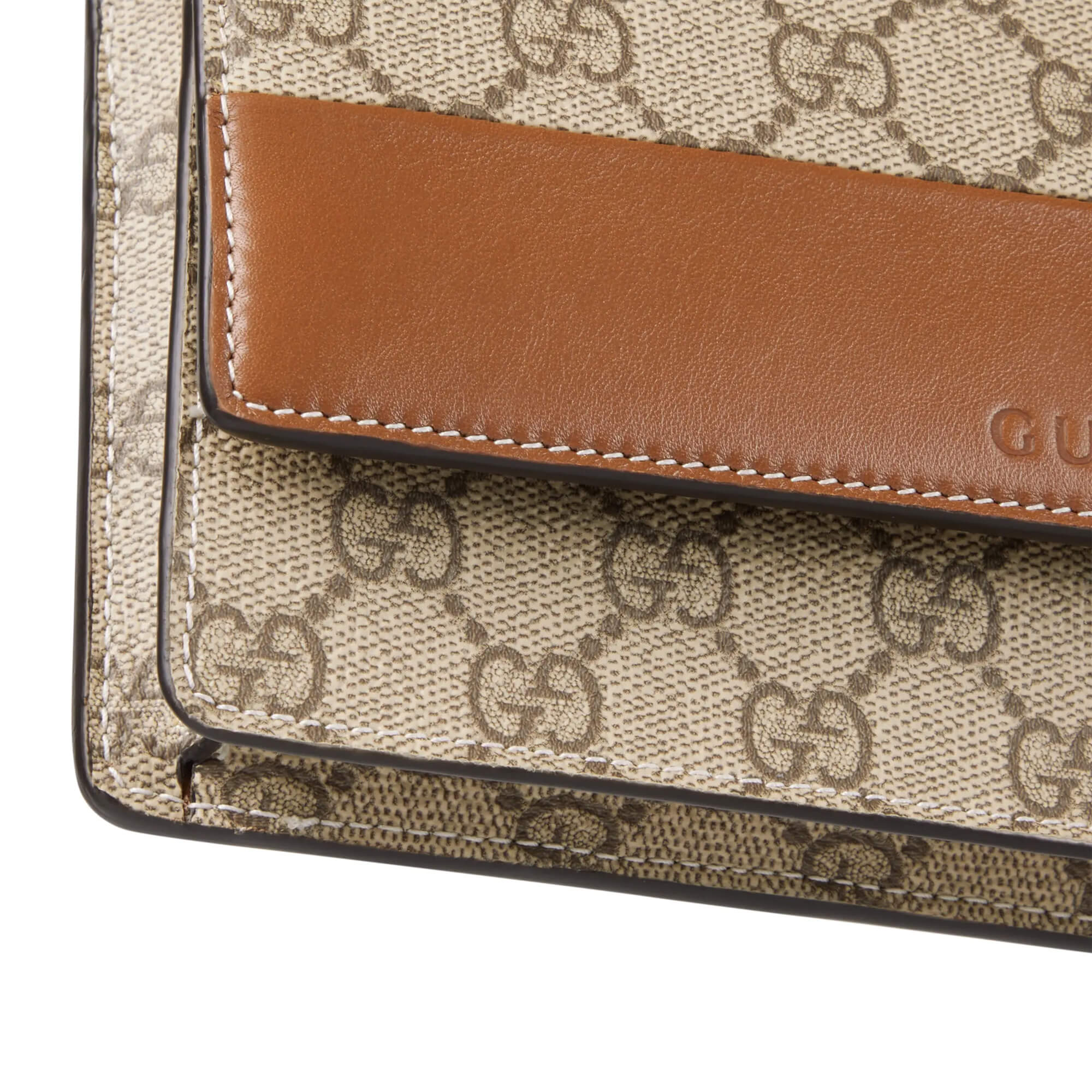 Gucci GG Emblem Wallet On Chain