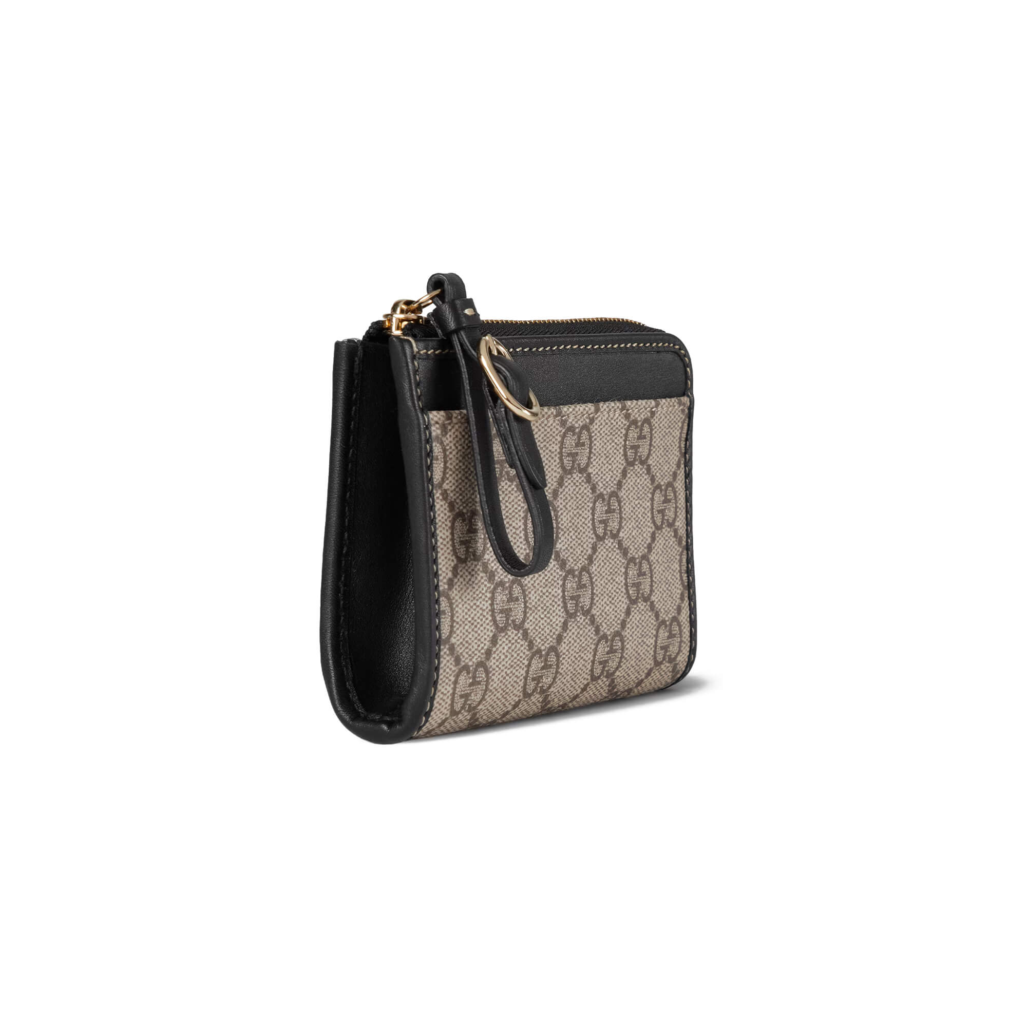 Gucci GG Emblem Zip Card Case