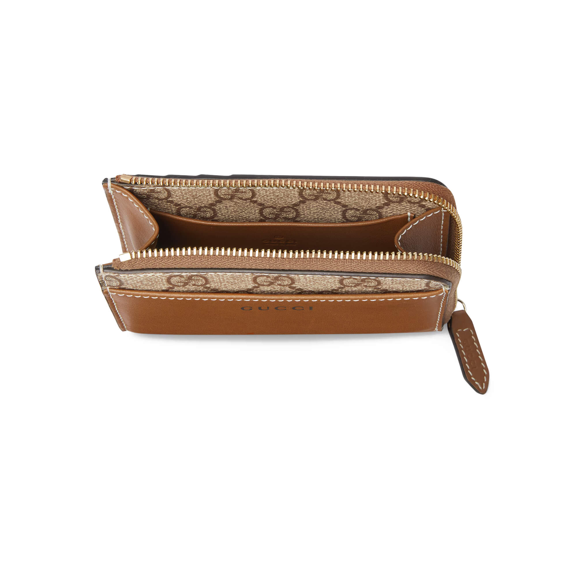 Gucci GG Emblem Zip Card Case