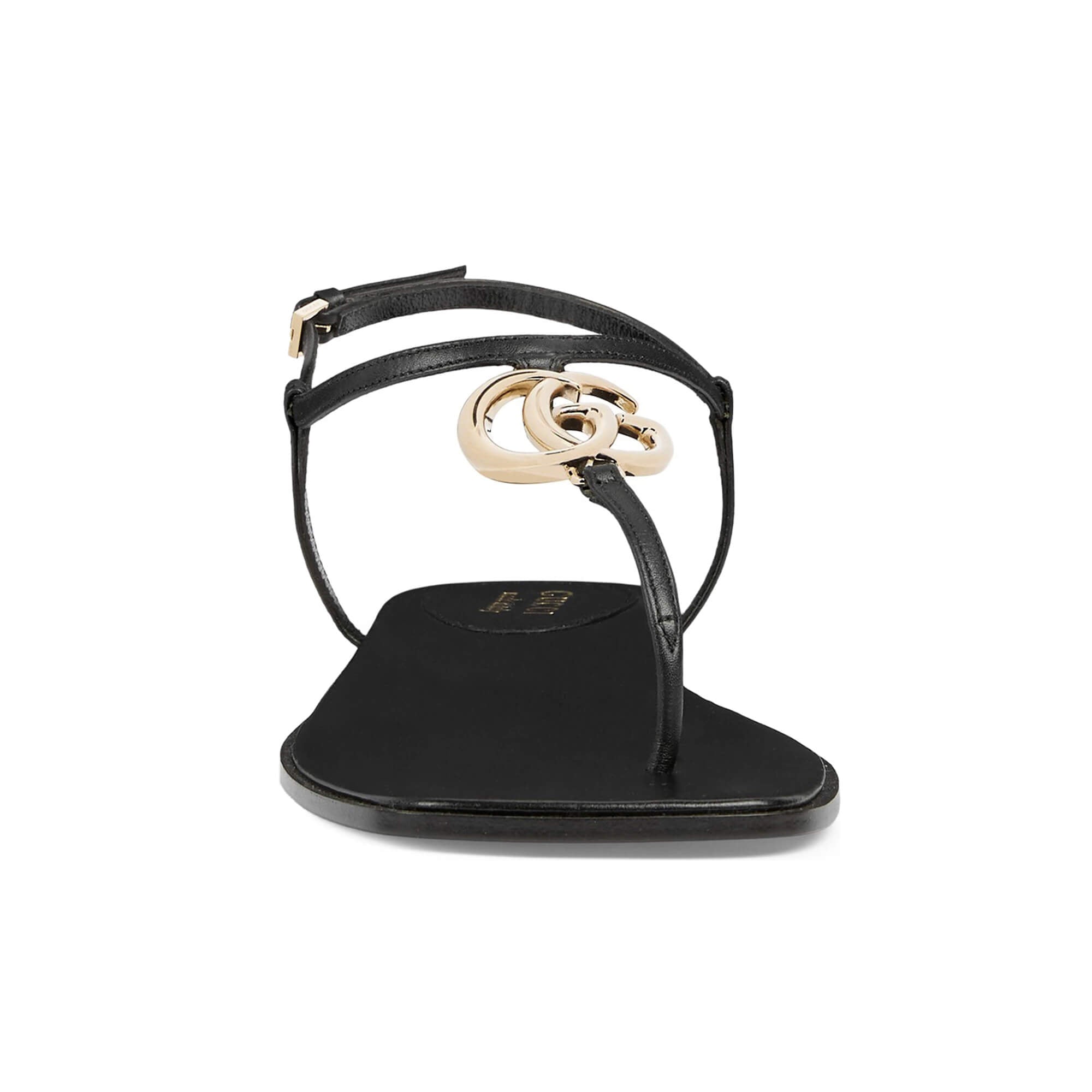 Gucci GG Leather Thong Sandals