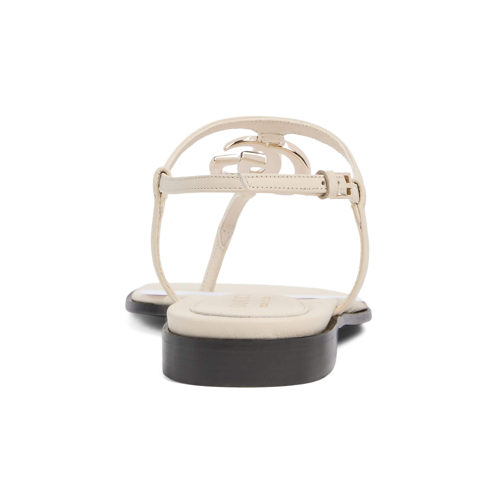 Gucci GG Leather Thong Sandals