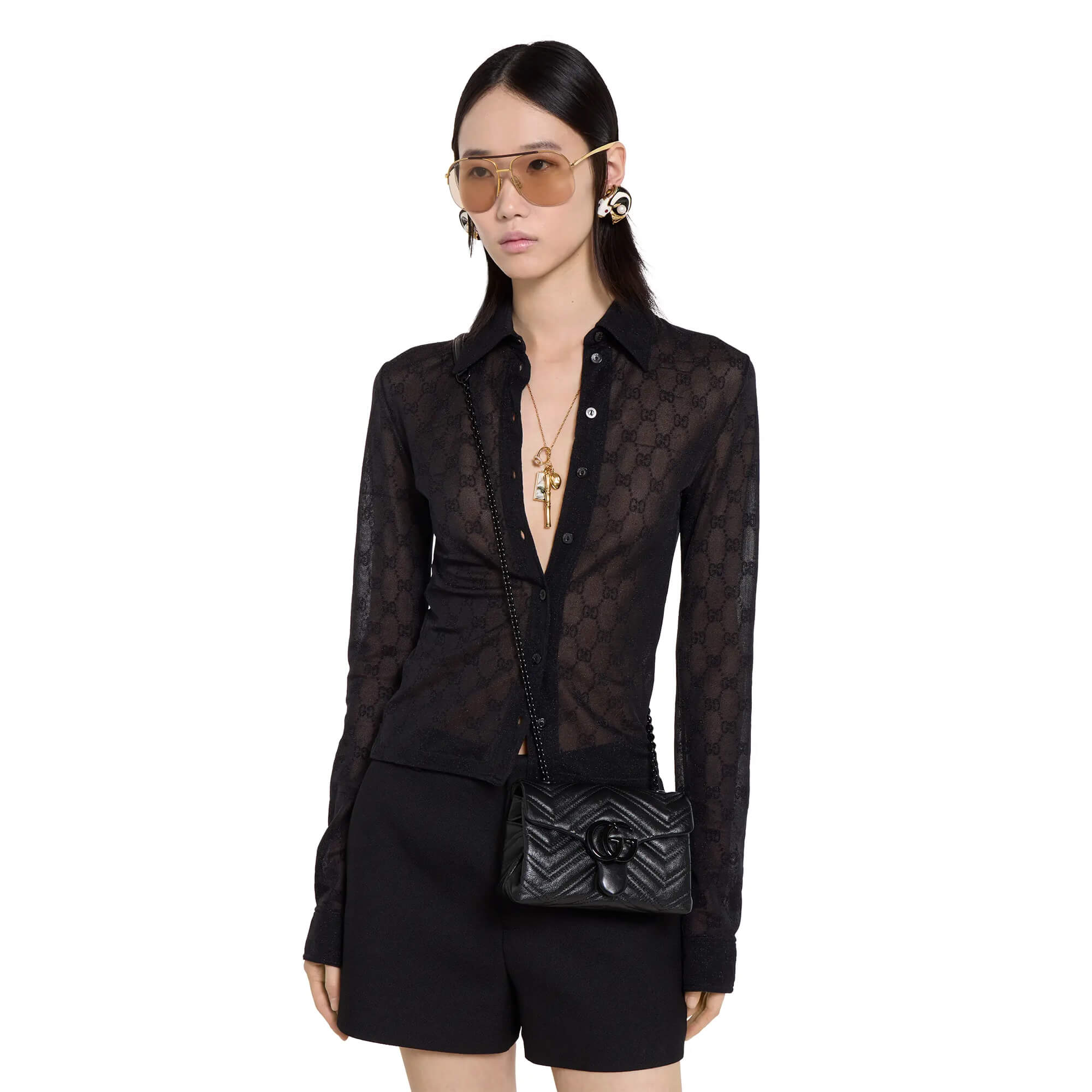 Gucci GG Marmont Mini Shoulder Bag