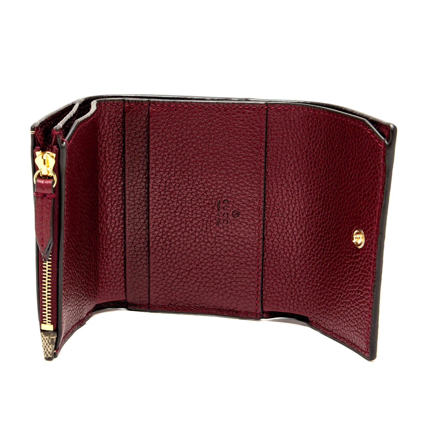 Gucci GG Marmont Bi-color Mini Wallet