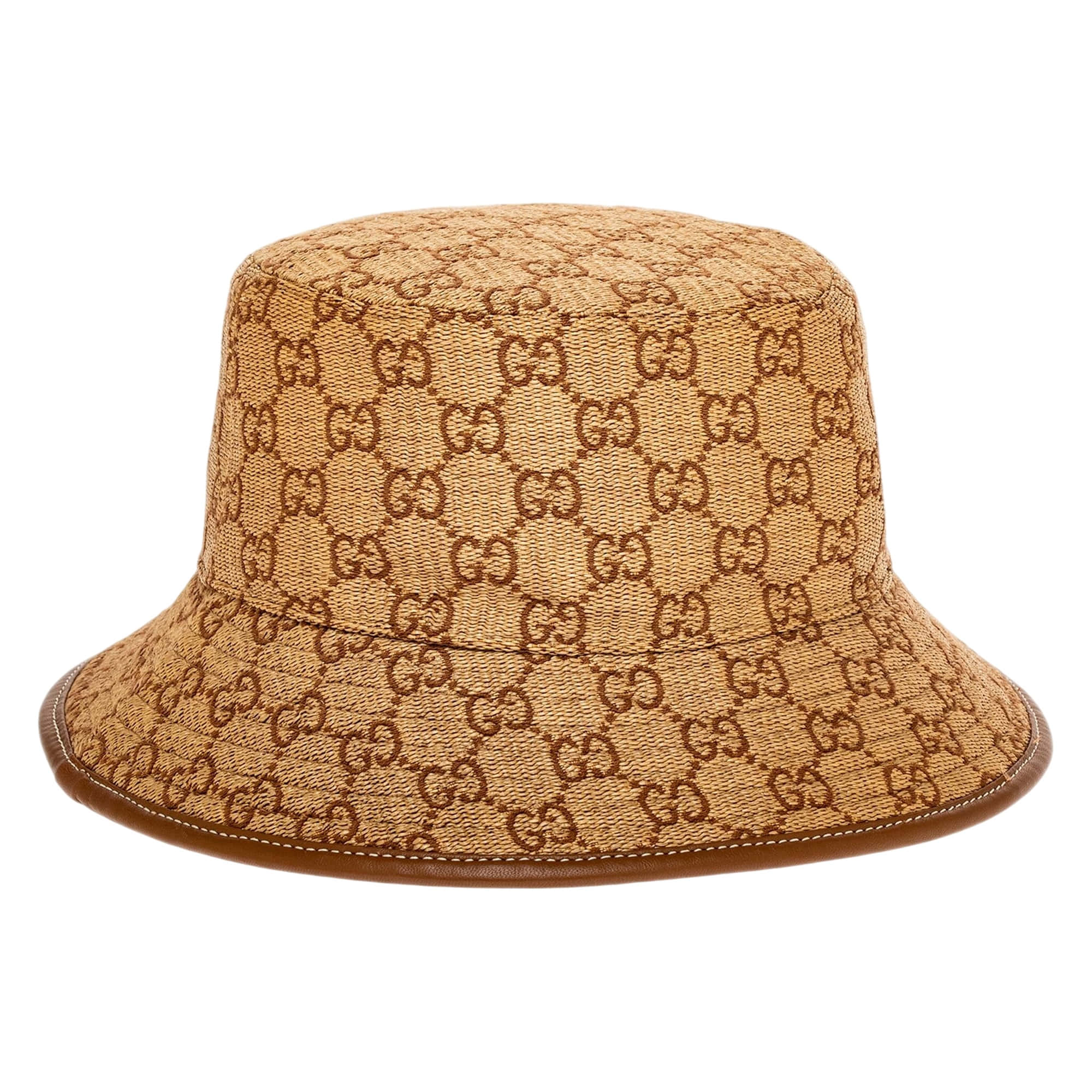 Gucci GG Straw Bucket Hat