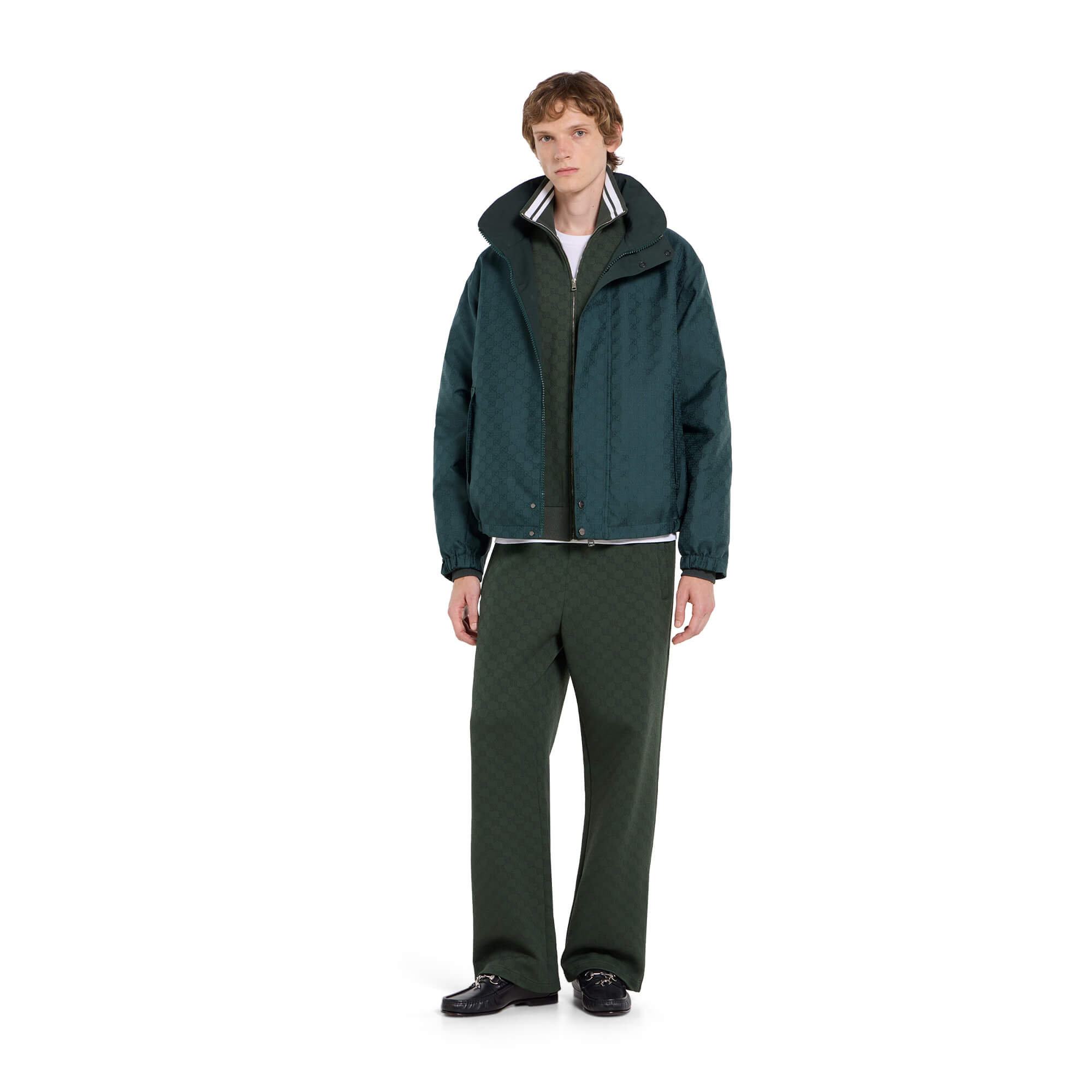Gucci GG Technical Jersey Leisure Trousers