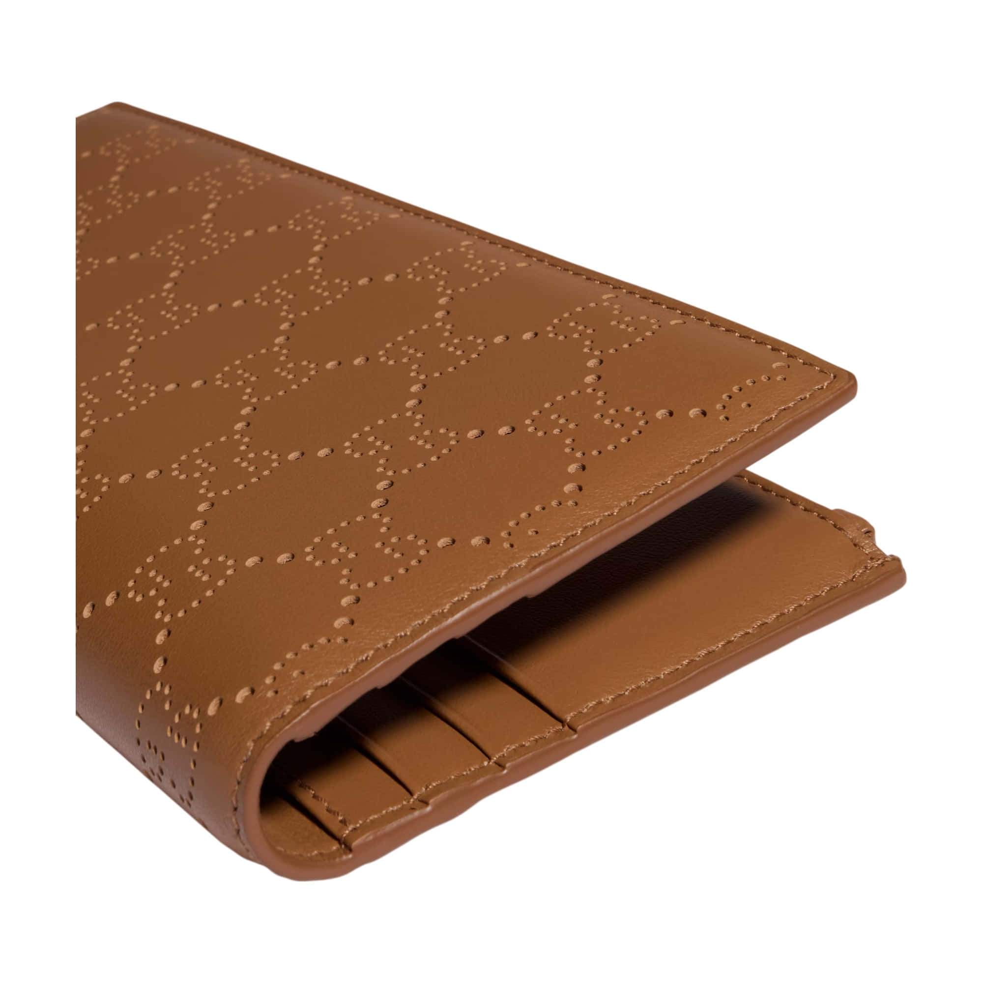 Gucci Perforated GG Long Wallet