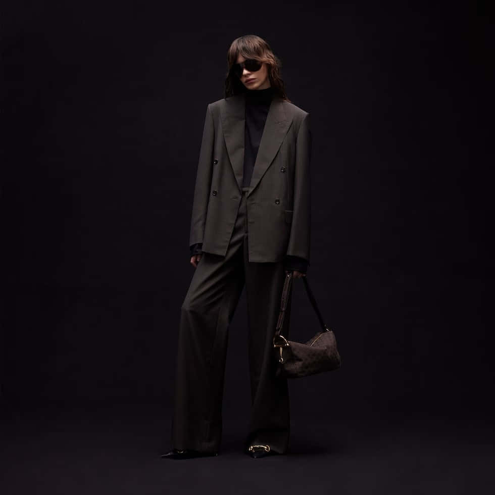 Gucci Half Horsebit Medium Shoulder Bag