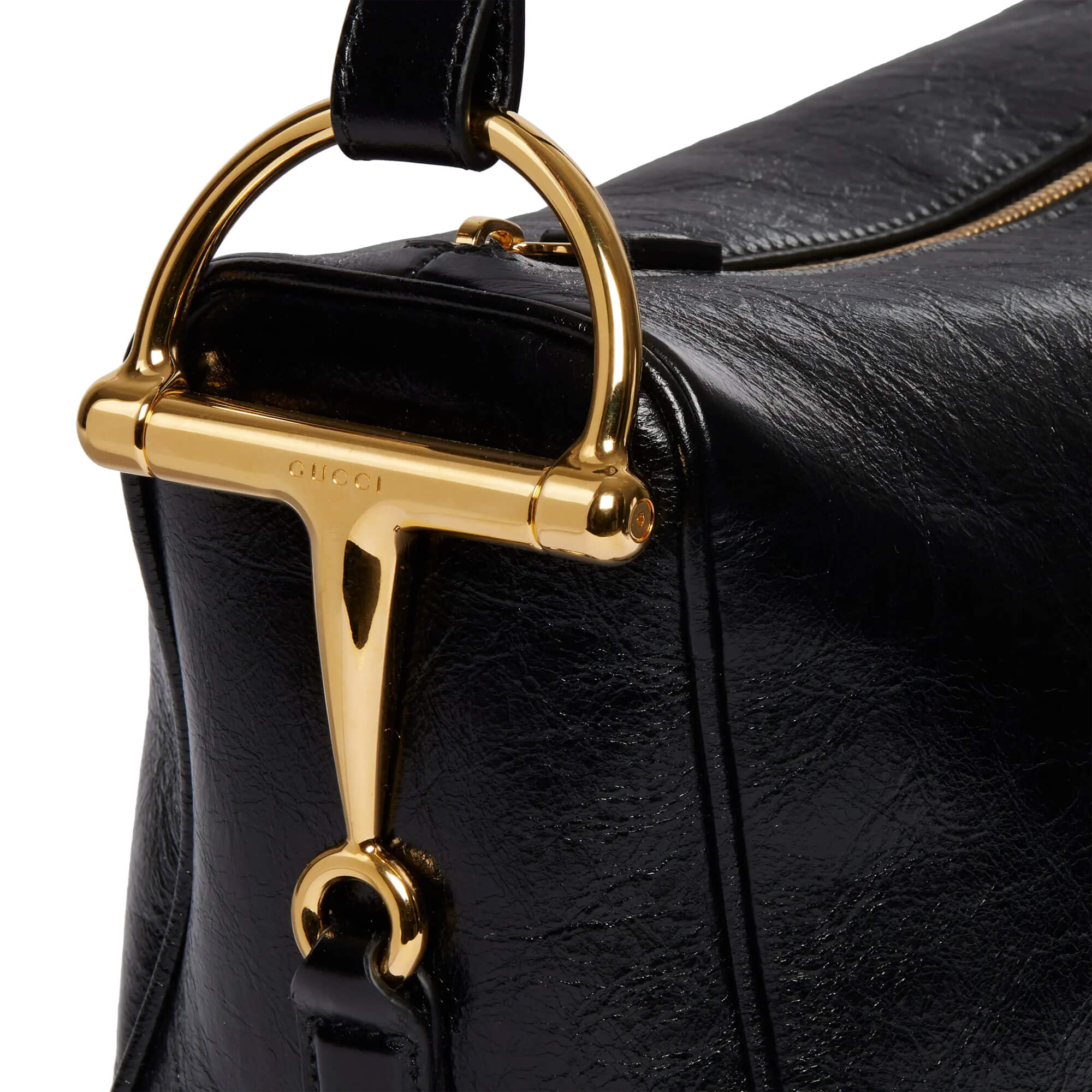 Gucci Half Horsebit Medium Shoulder Bag