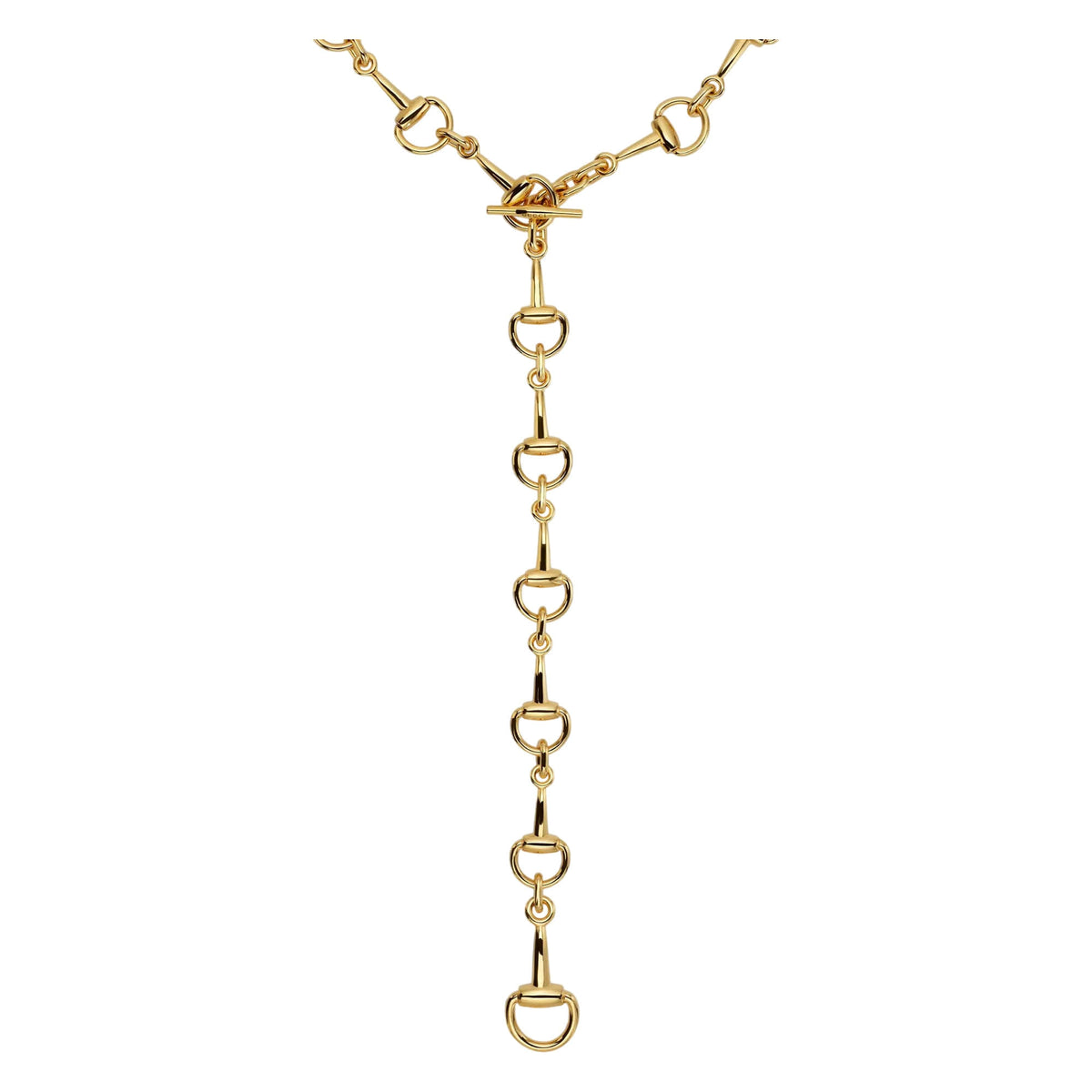 Gucci Horsebit Lariat Necklace