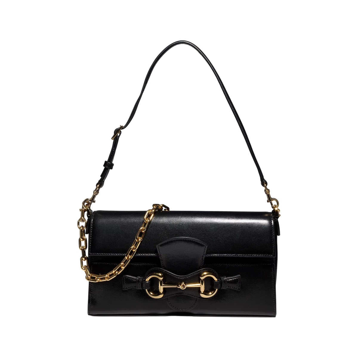Gucci Horsebit Ristretto Medium Shoulder Bag