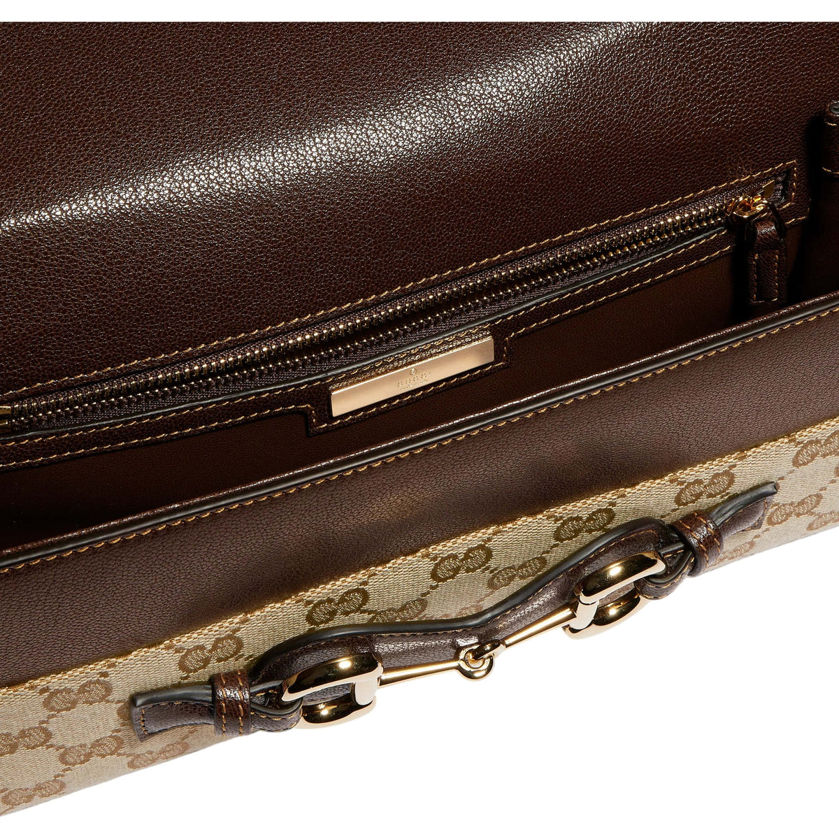 Gucci Horsebit Ristretto Medium Shoulder Bag
