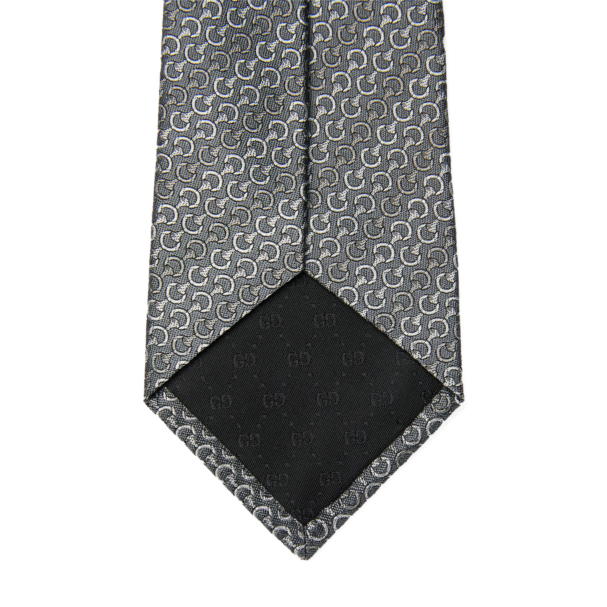 Gucci Horsebit Silk Jacquard Tie
