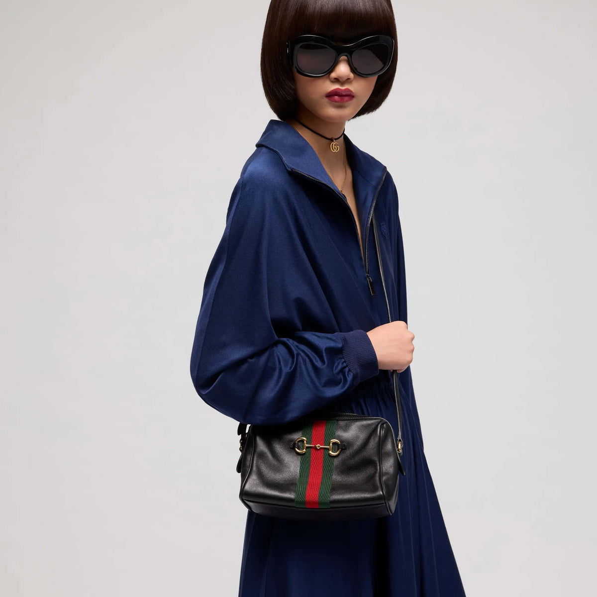 Gucci Horsebit Web Small Camera Bag