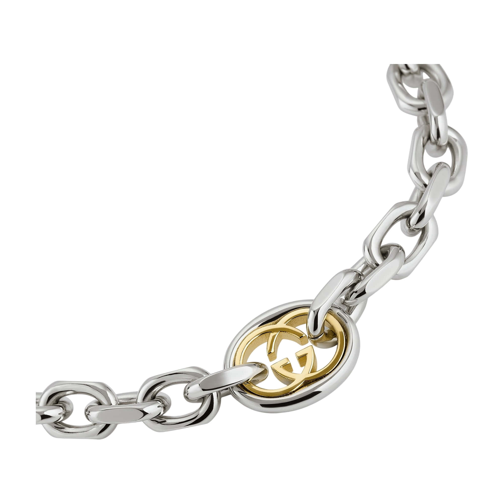Gucci Interlocking Chain Bracelet